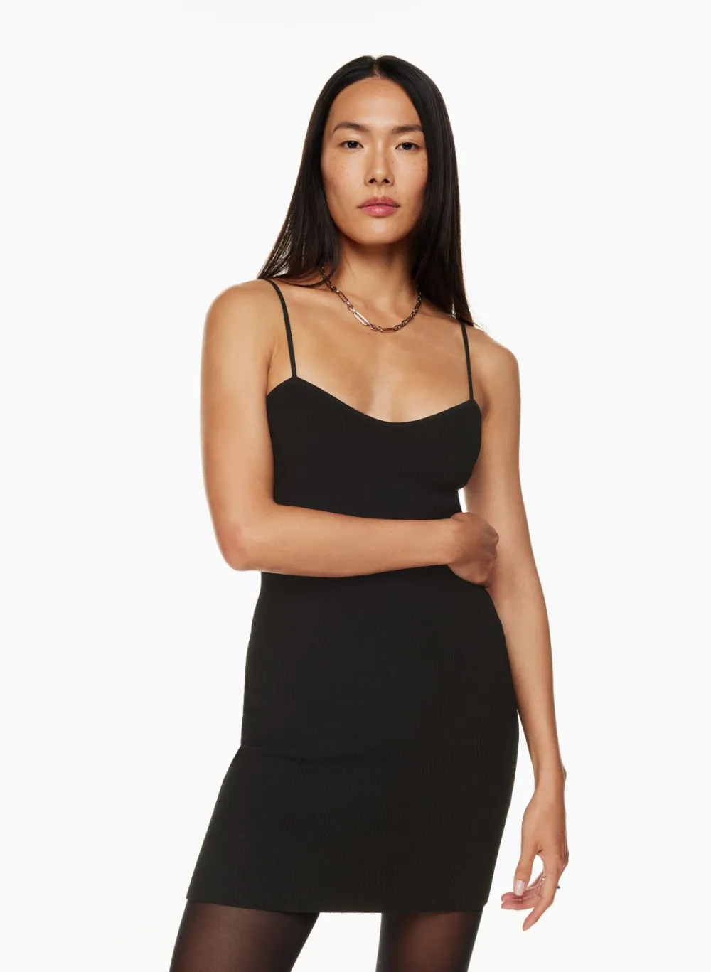 sculpt knit sweetheart dress