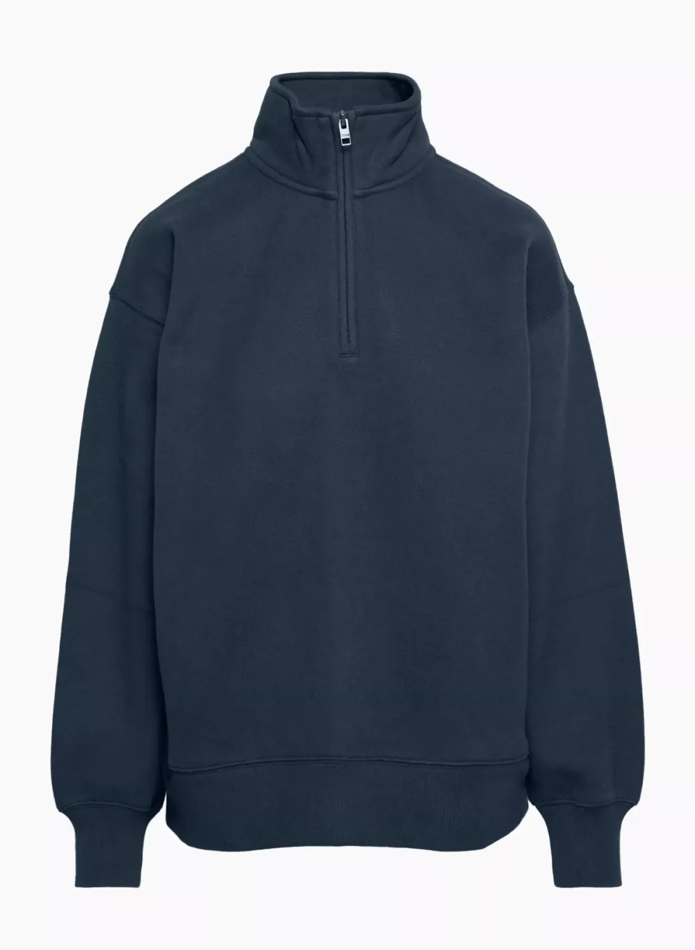 cozy fleece boyfriend 1/4 zip sweatshirt