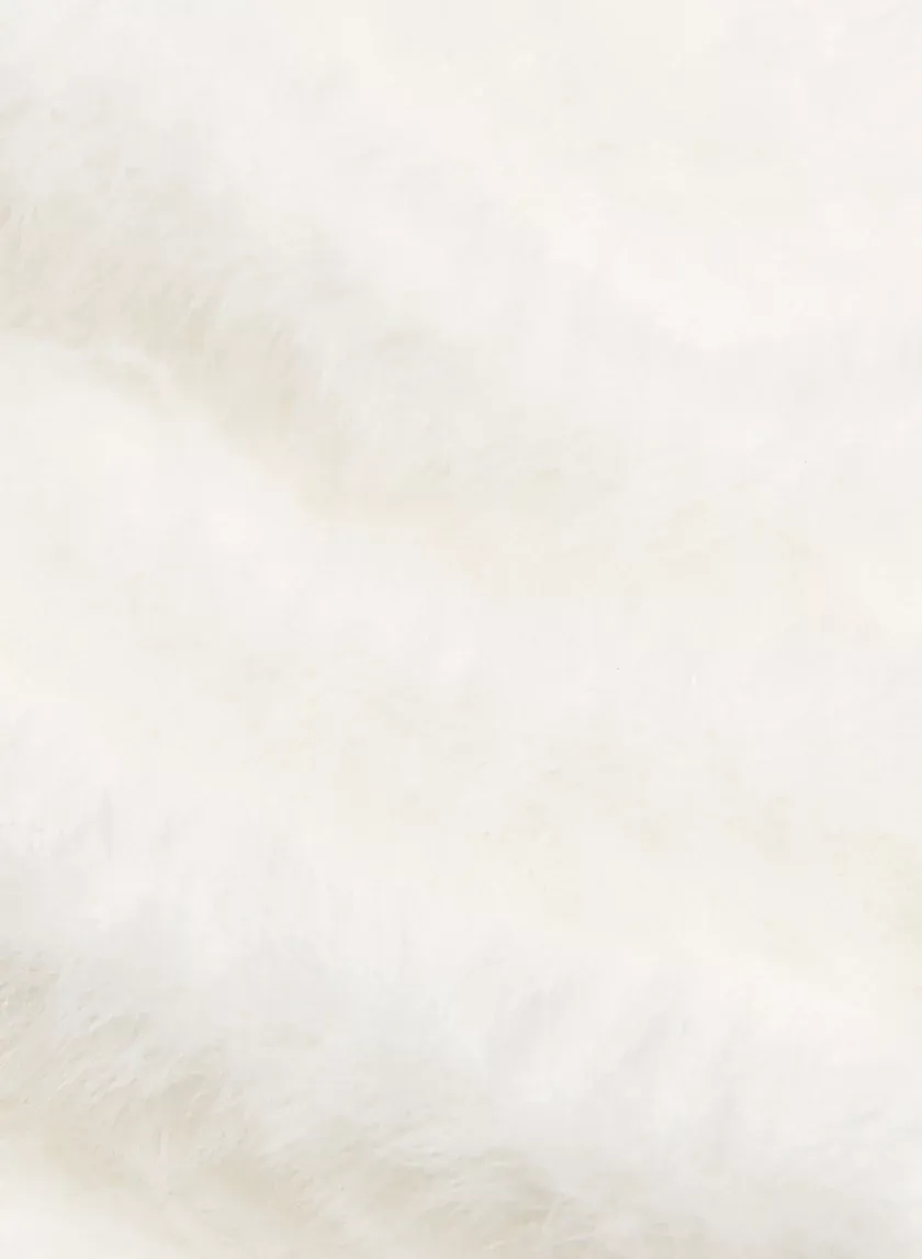 kitten v-neck sweater