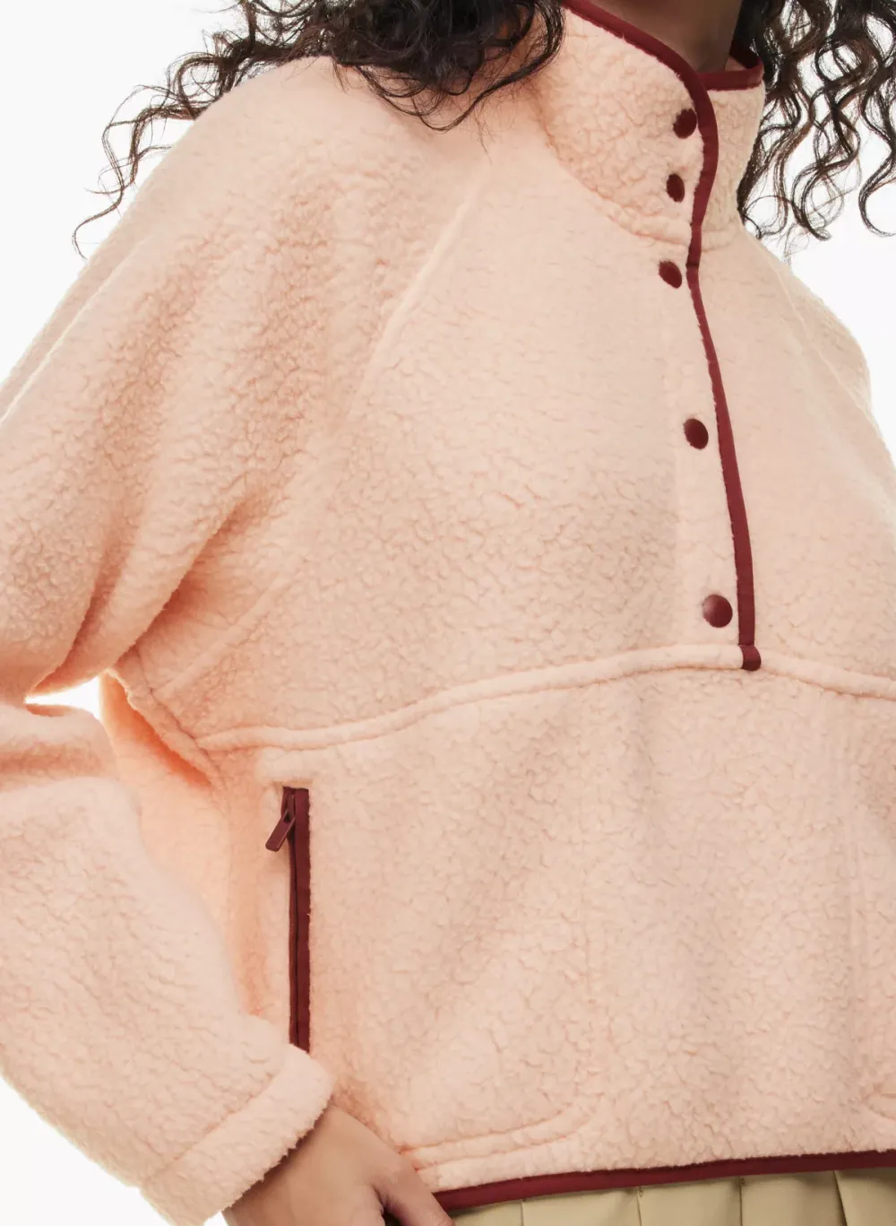 bigfoot polar 1⁄2 snap sweater