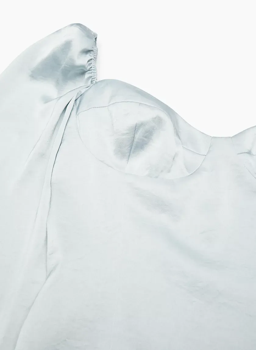 new novella satin blouse