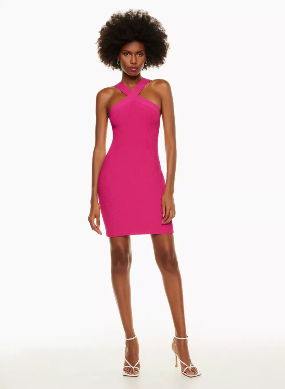 sculpt knit criss cross dress