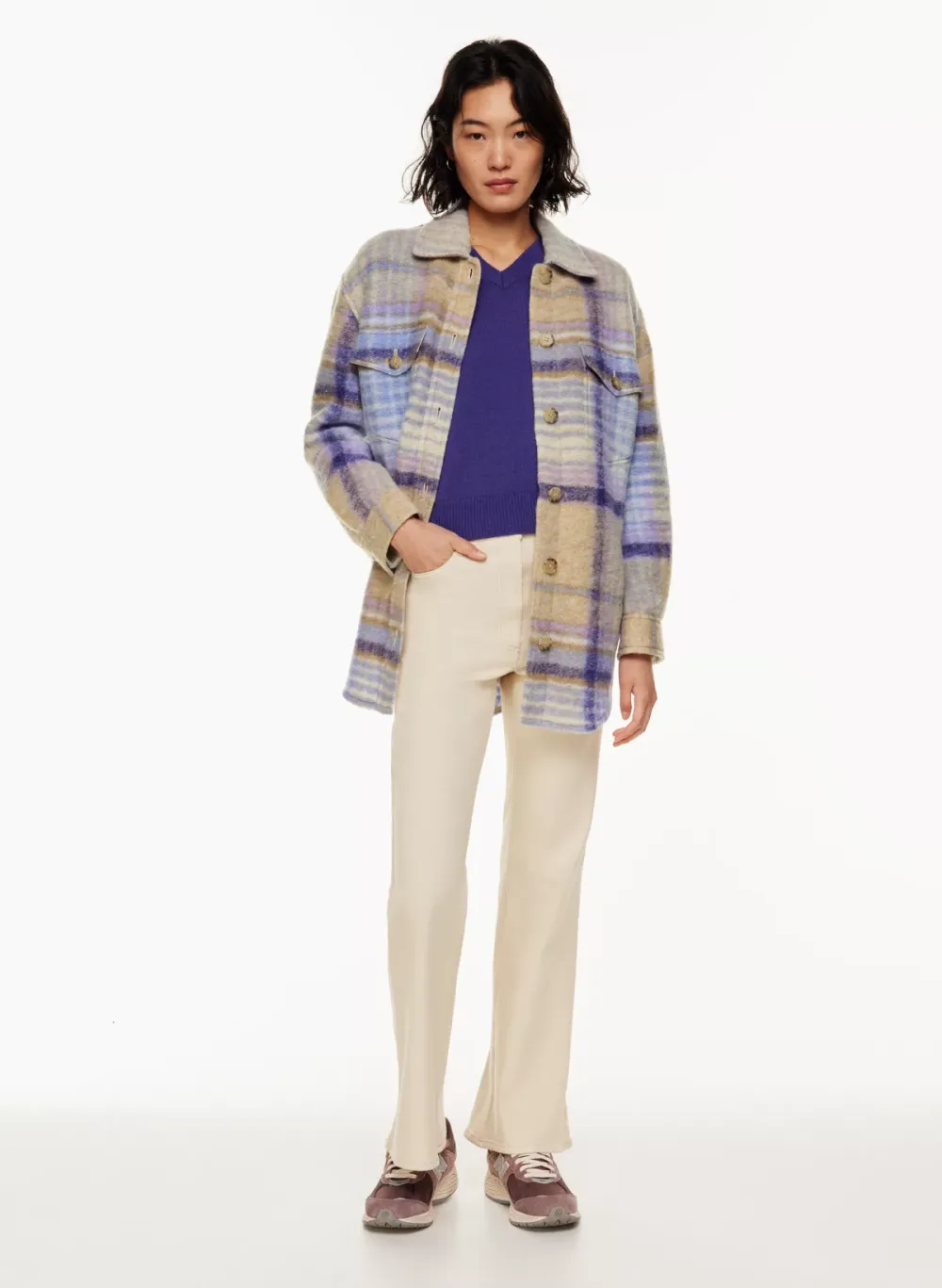 the gannaTM shirt jacket