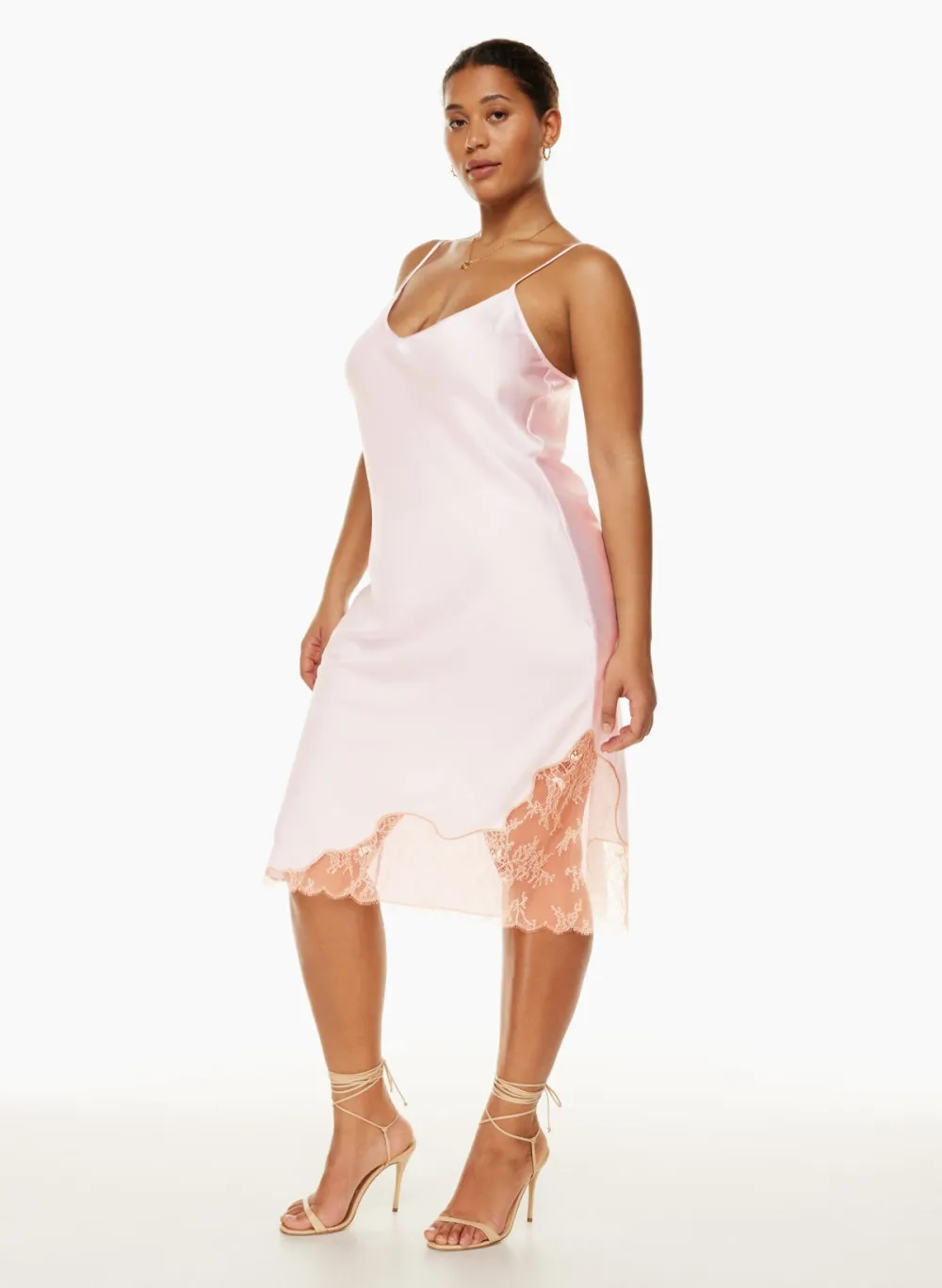 sonnet satin dress