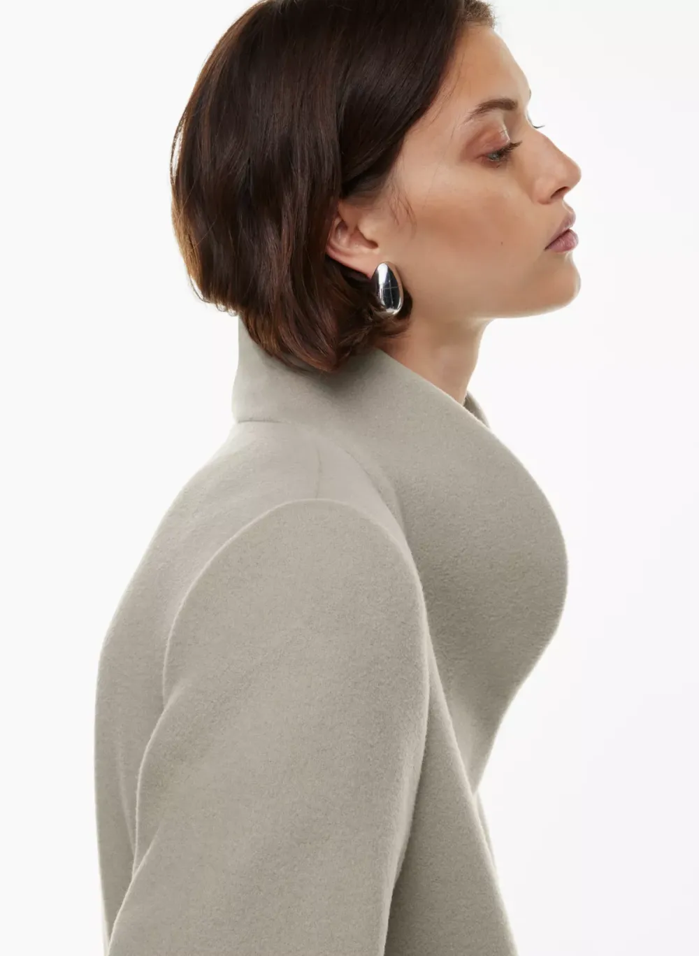 the cocoon long coat