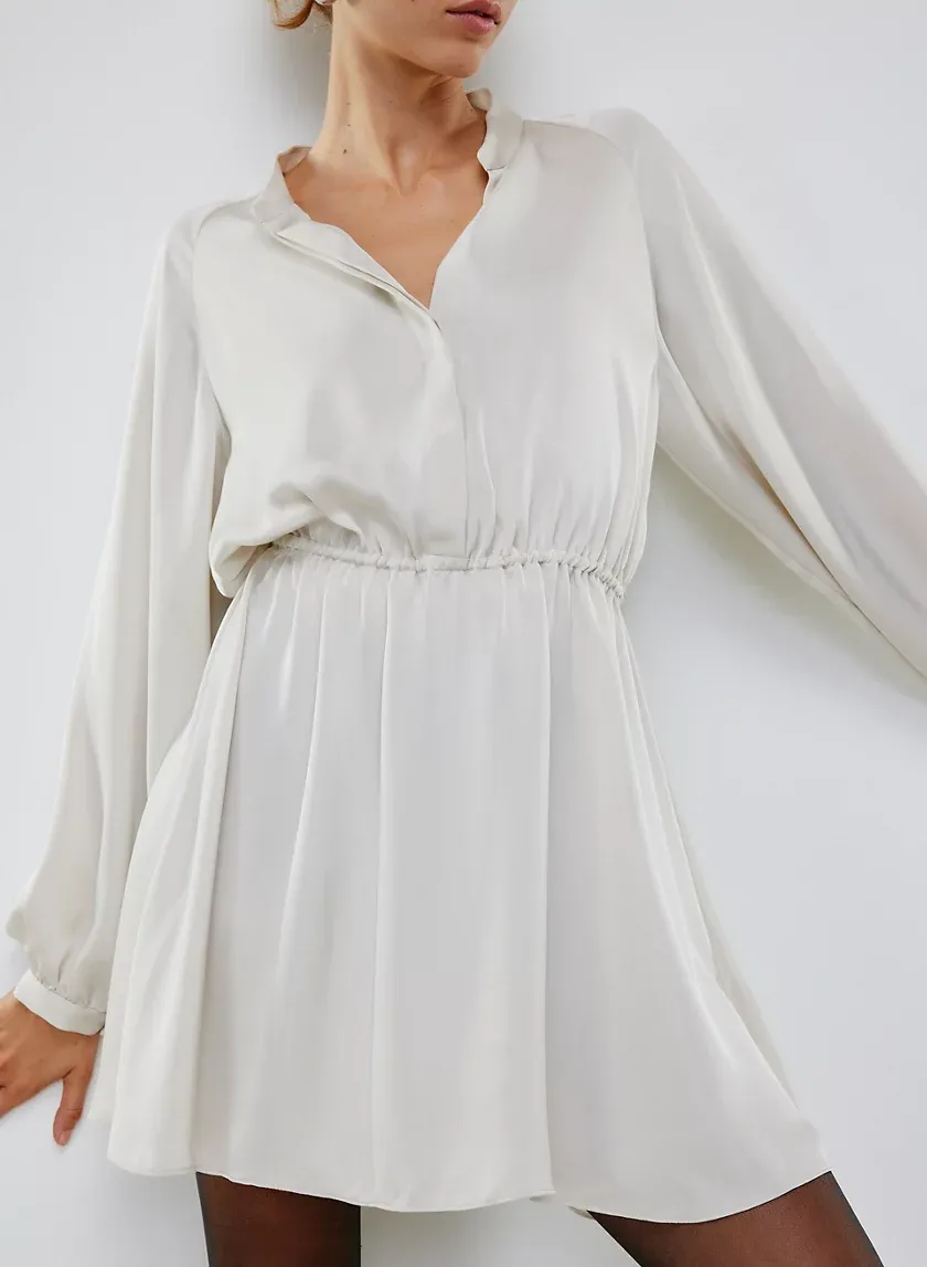 lexington satin dress