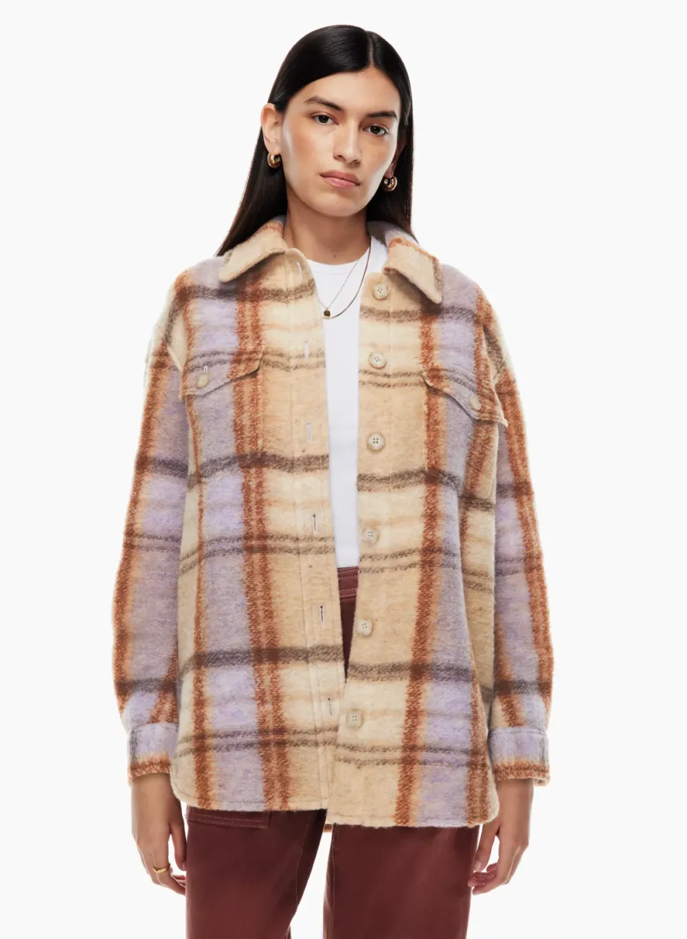 the gannaTM shirt jacket