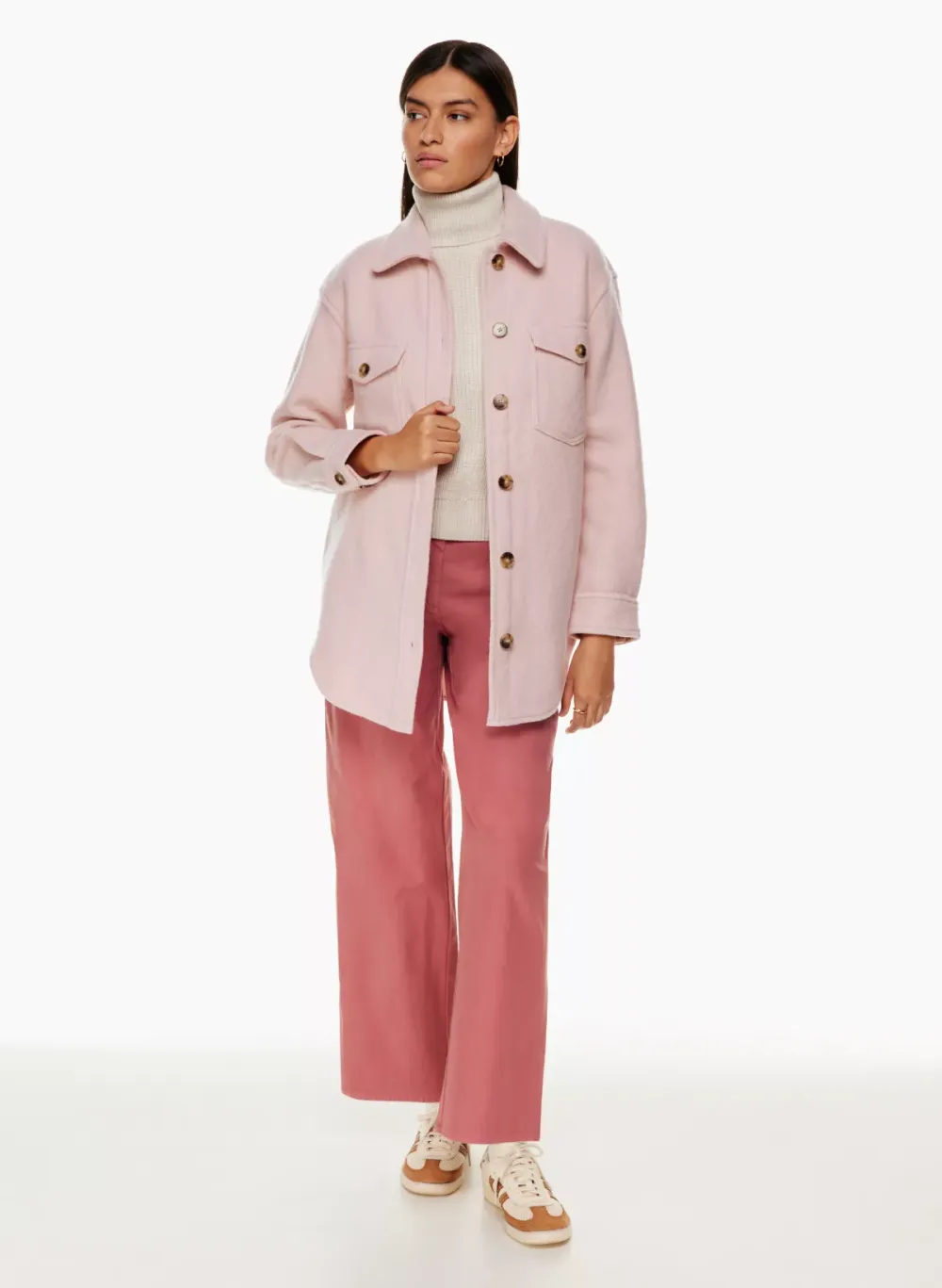 the gannaTM shirt jacket