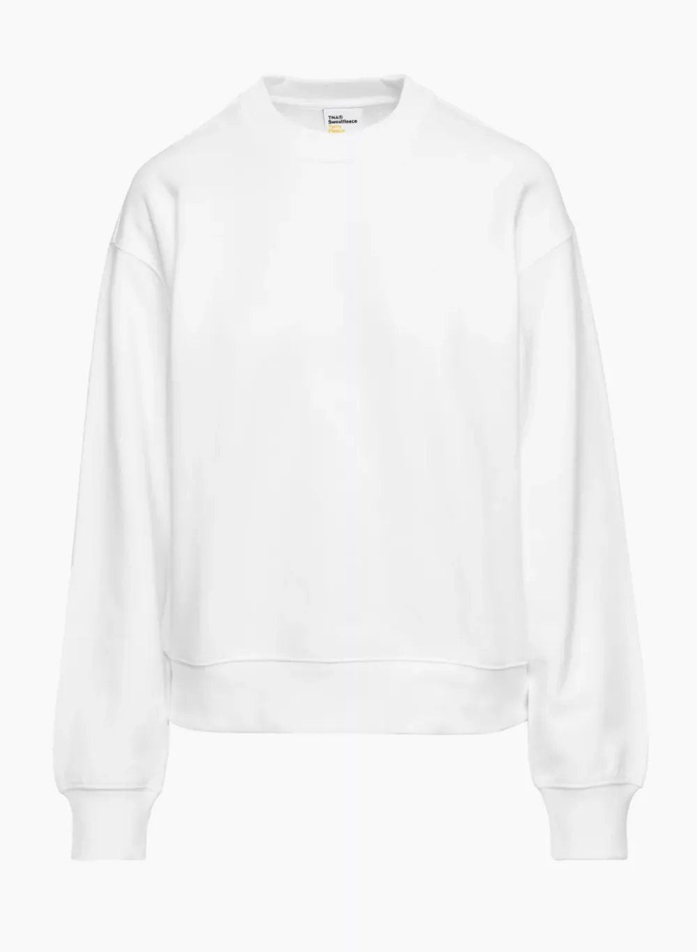 terry fleece perfect crew sweatshirt