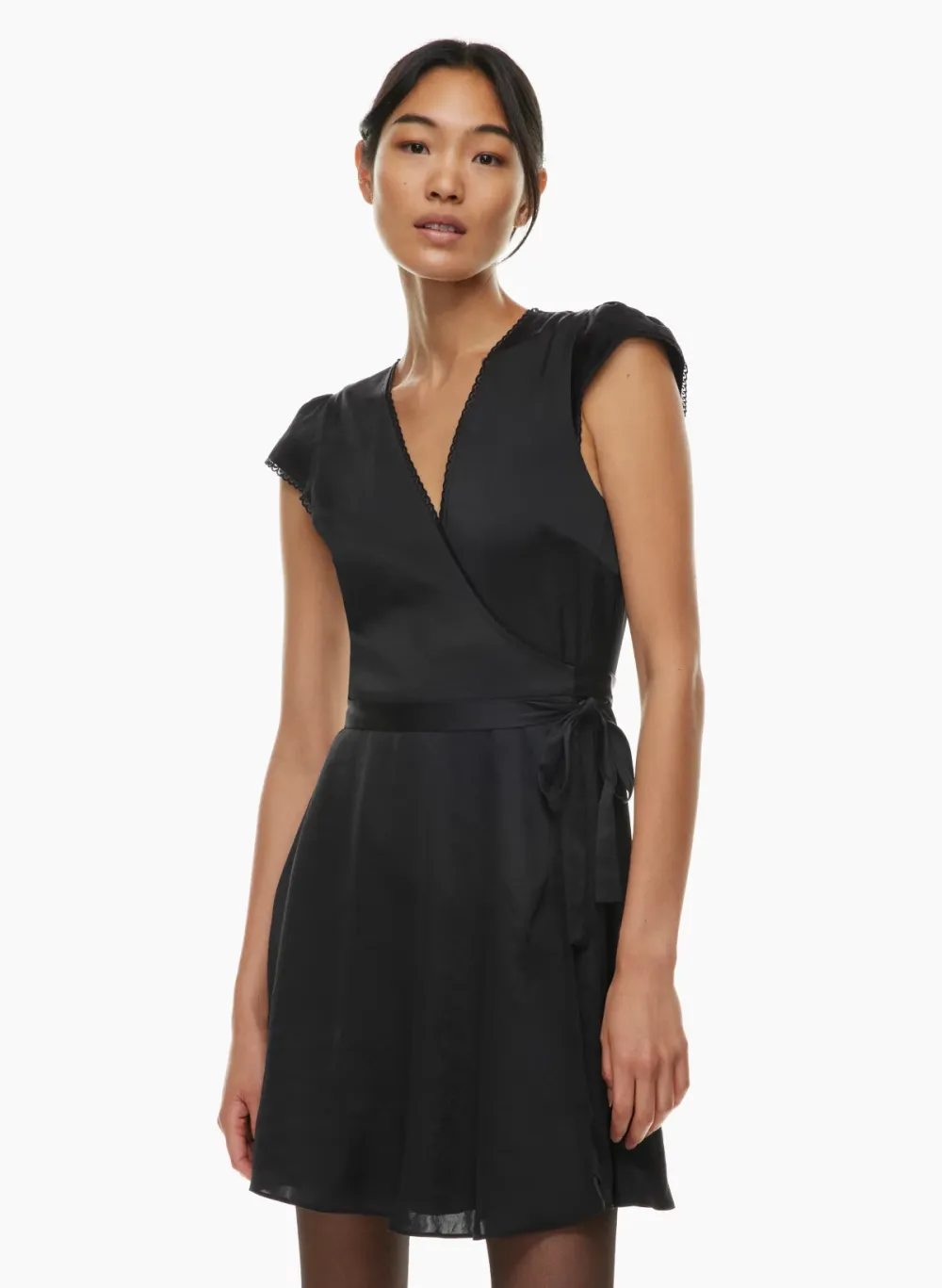 mademoiselle satin dress