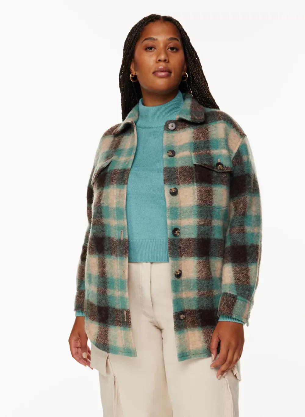 the gannaTM shirt jacket