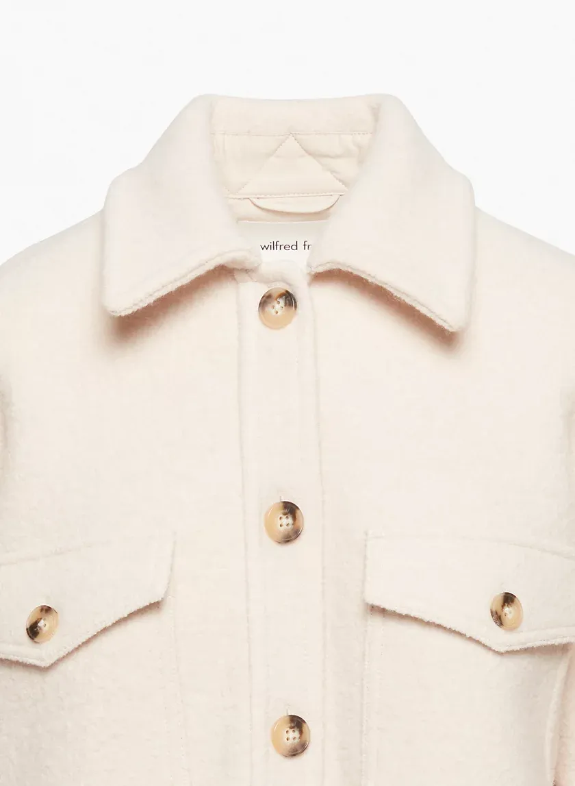 the gannaTM shirt jacket