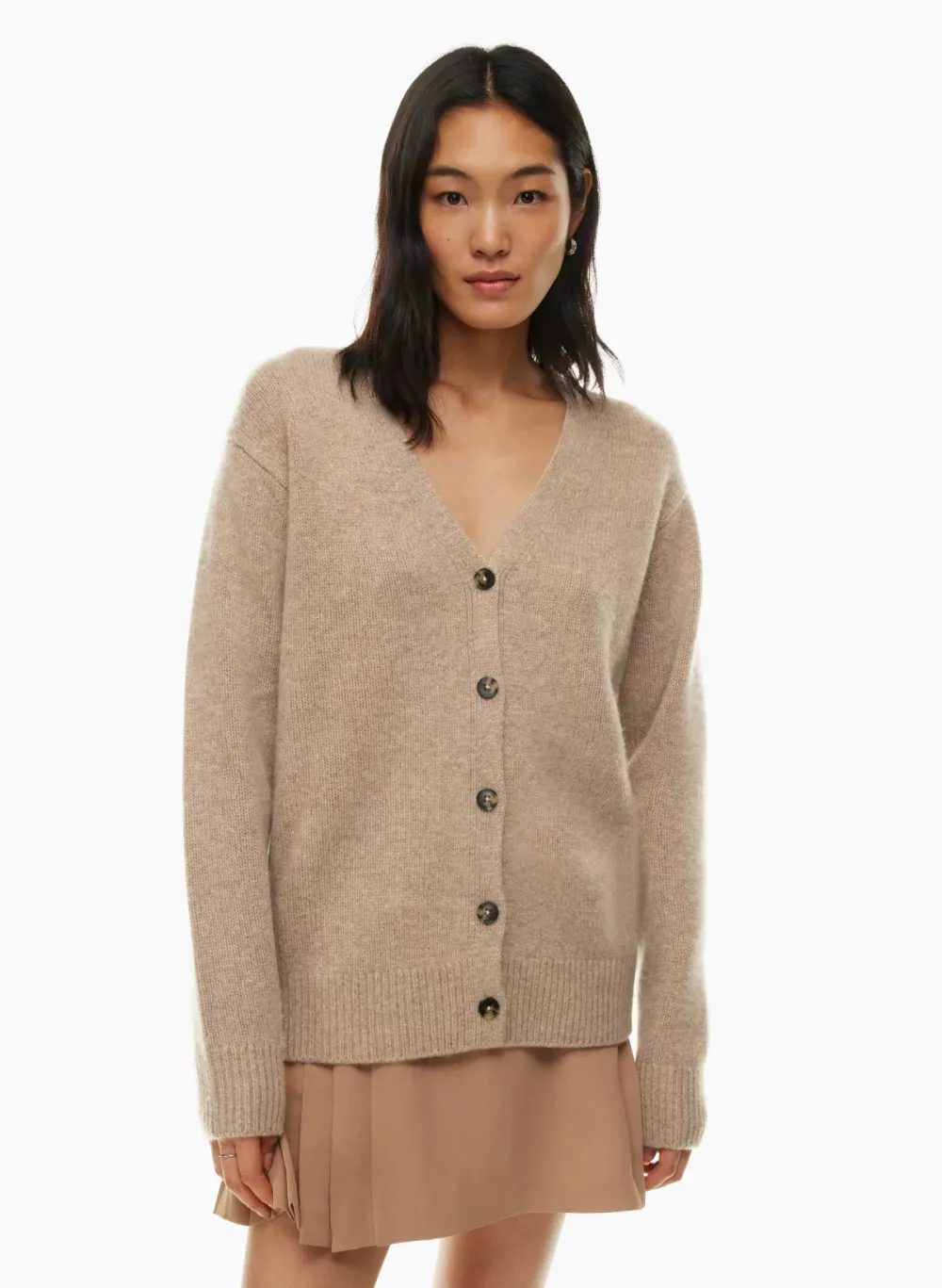 luxe cashmere parco sweater