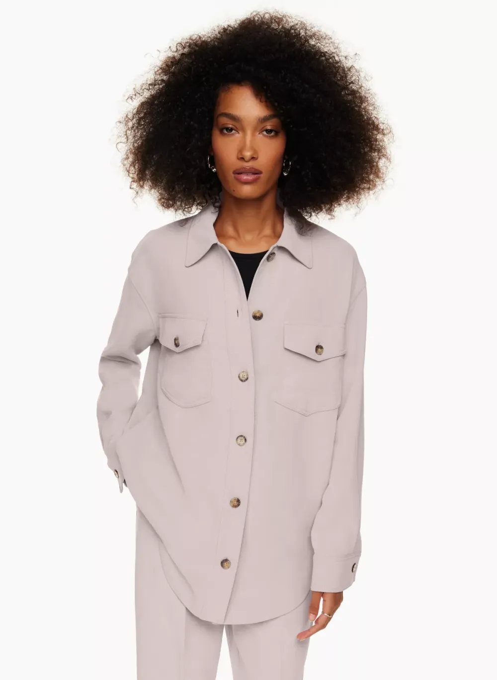 the gannaTM shirt jacket