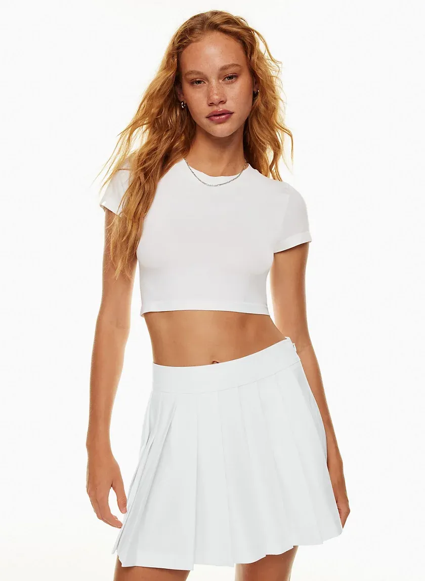 olympia pleated skirt