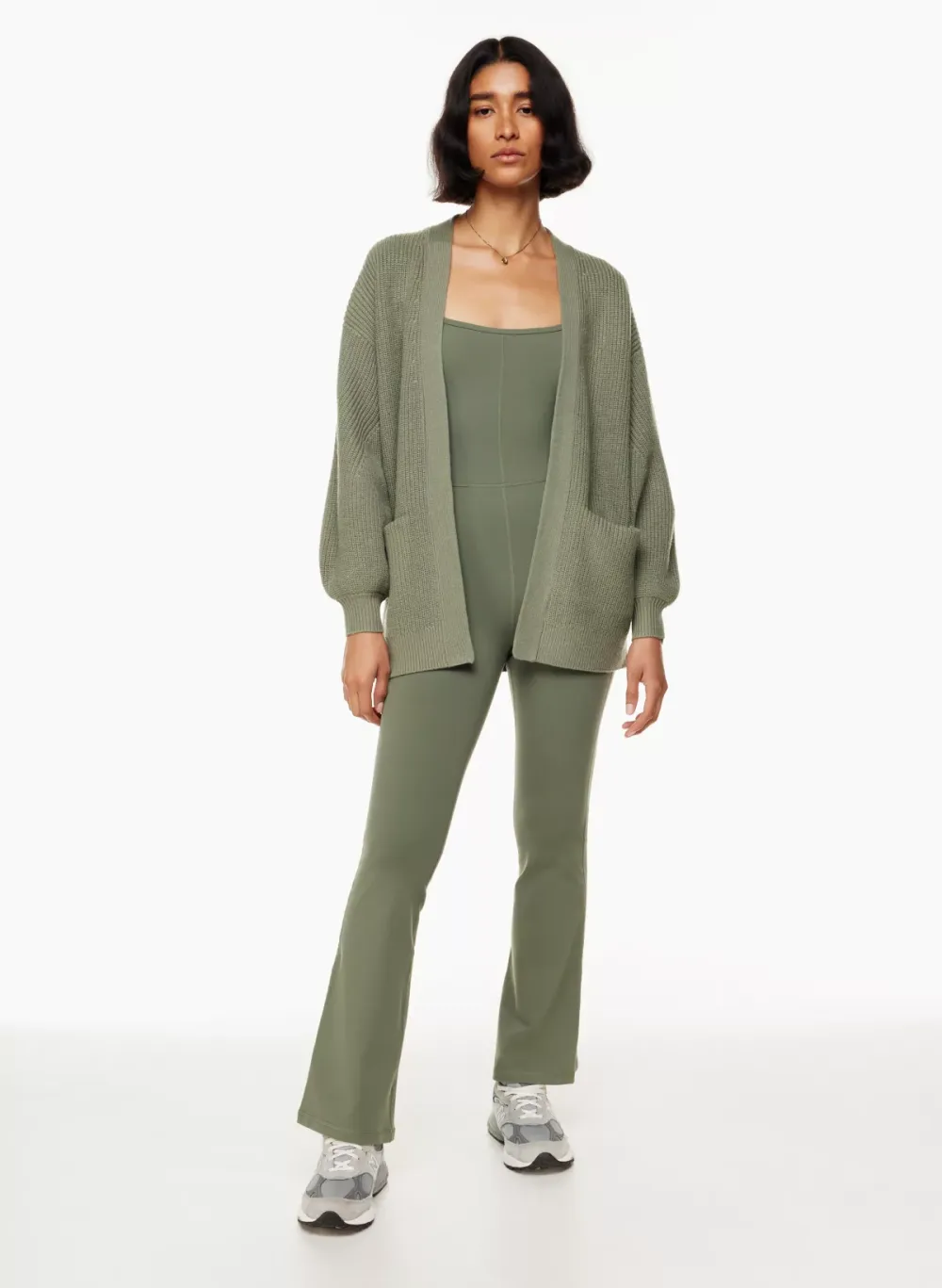 divinity kick flare jumpsuit