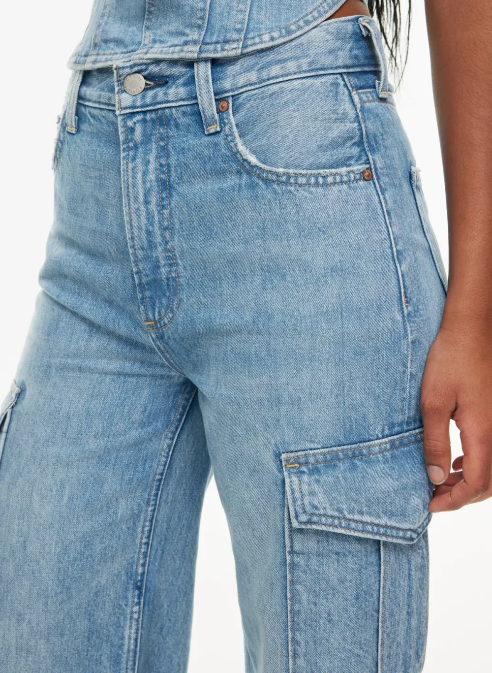 the farrah cargo hi-rise jean