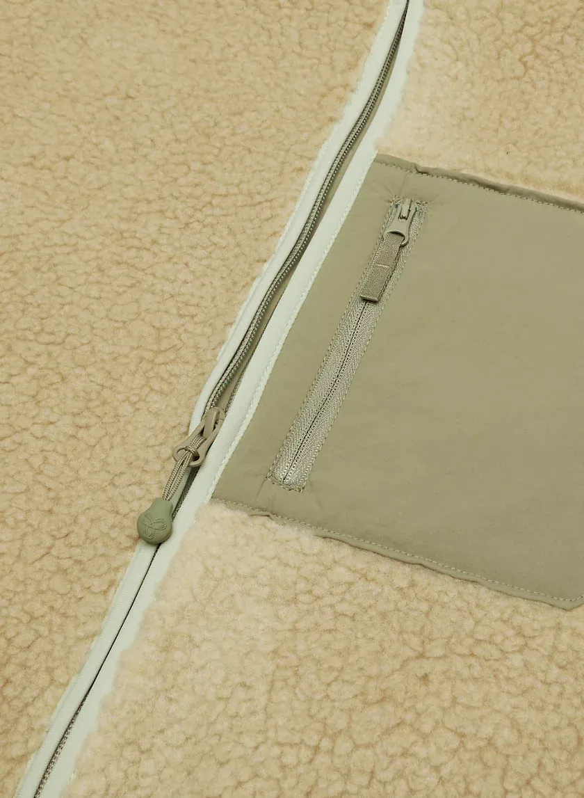 snoblock polar shred mockneck jacket