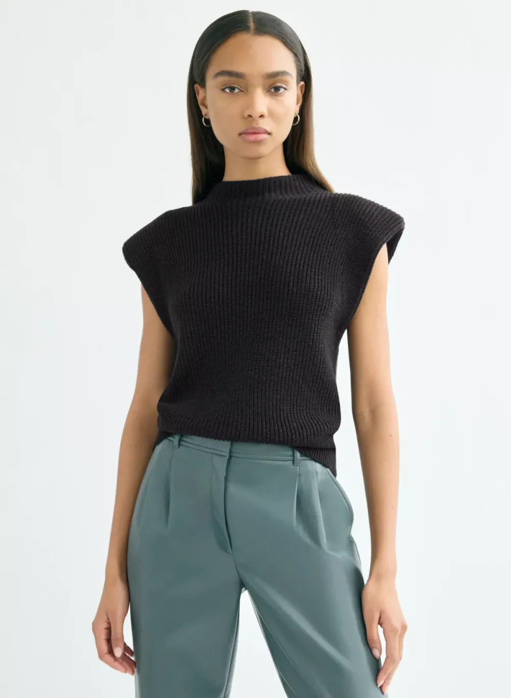 hazlitt sweater vest