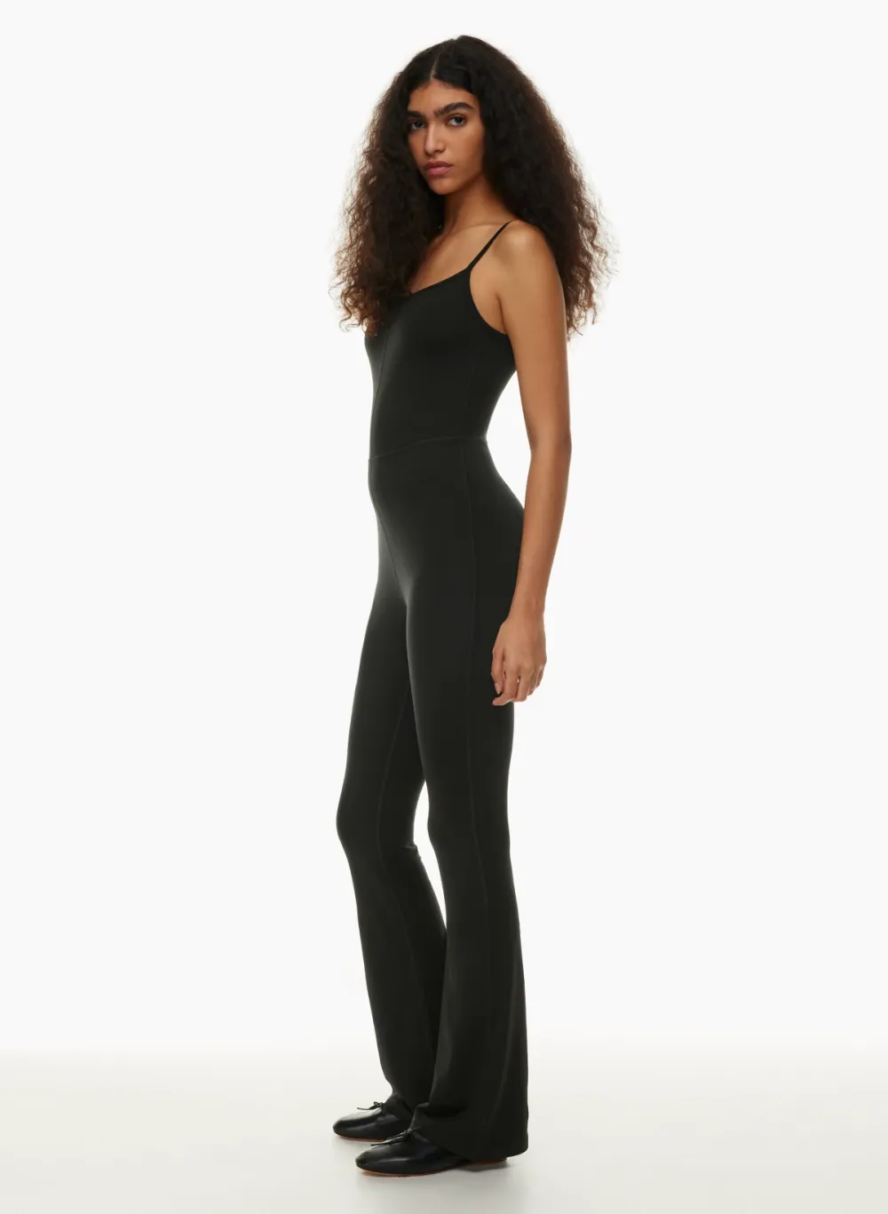 divinity kick flare jumpsuit