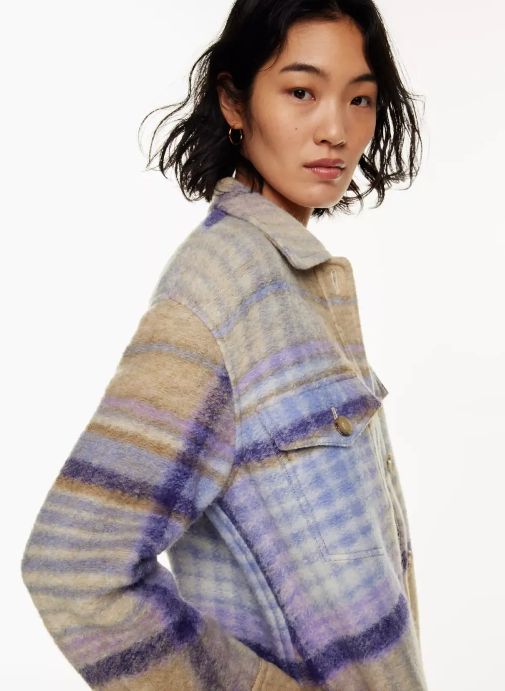 the gannaTM shirt jacket