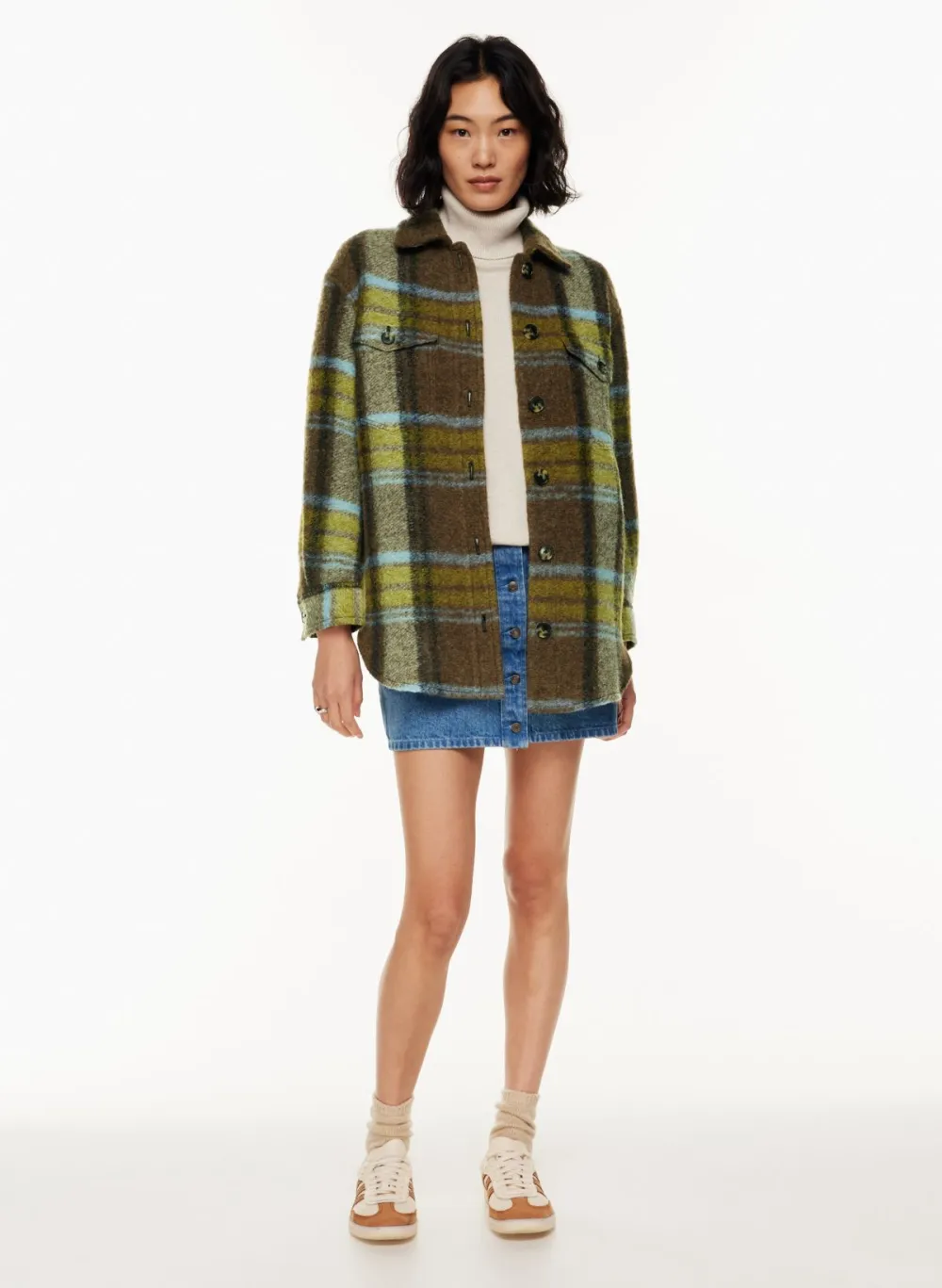 the gannaTM shirt jacket