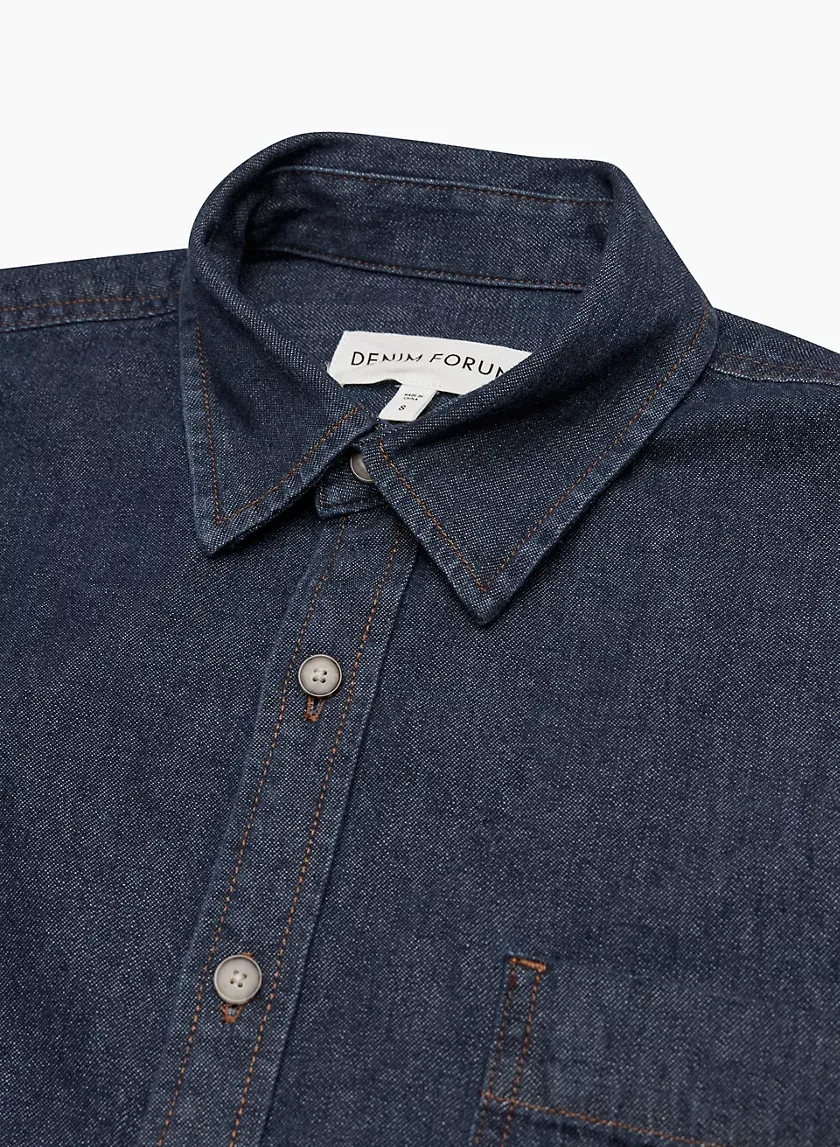 the '80s comfy denim shirt