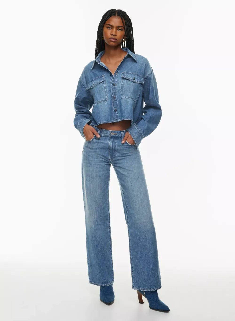 the '90s winona lo-rise wide jean