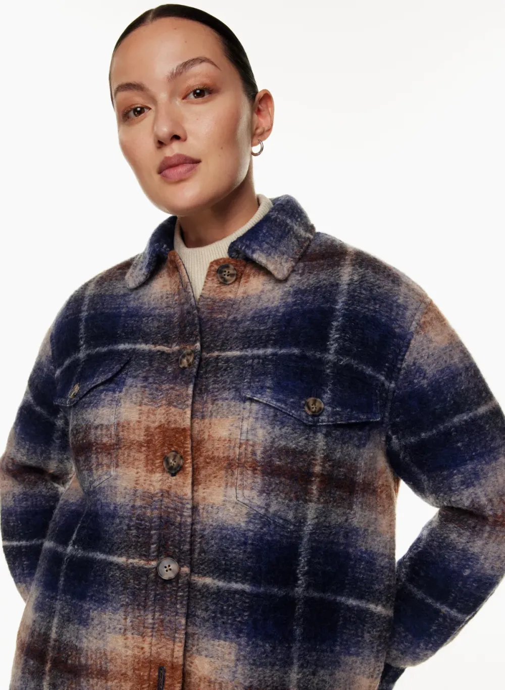 the gannaTM shirt jacket