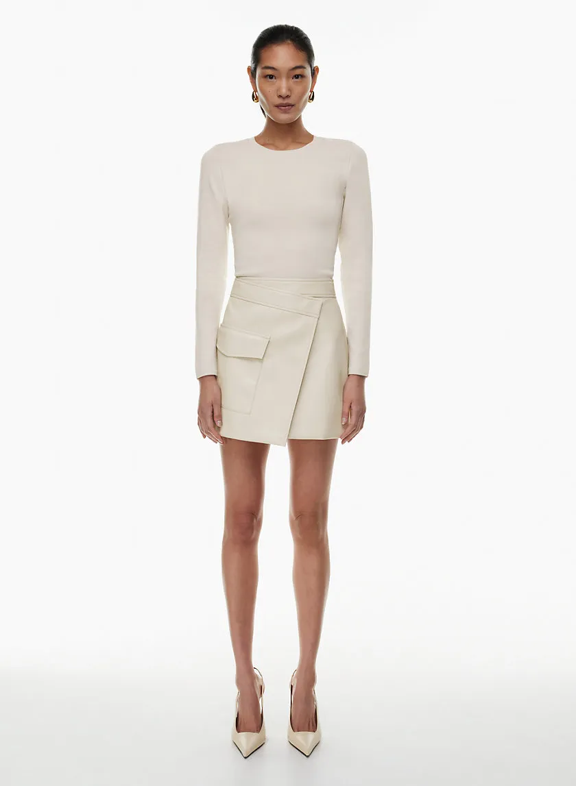 sculpt knit crew longsleeve