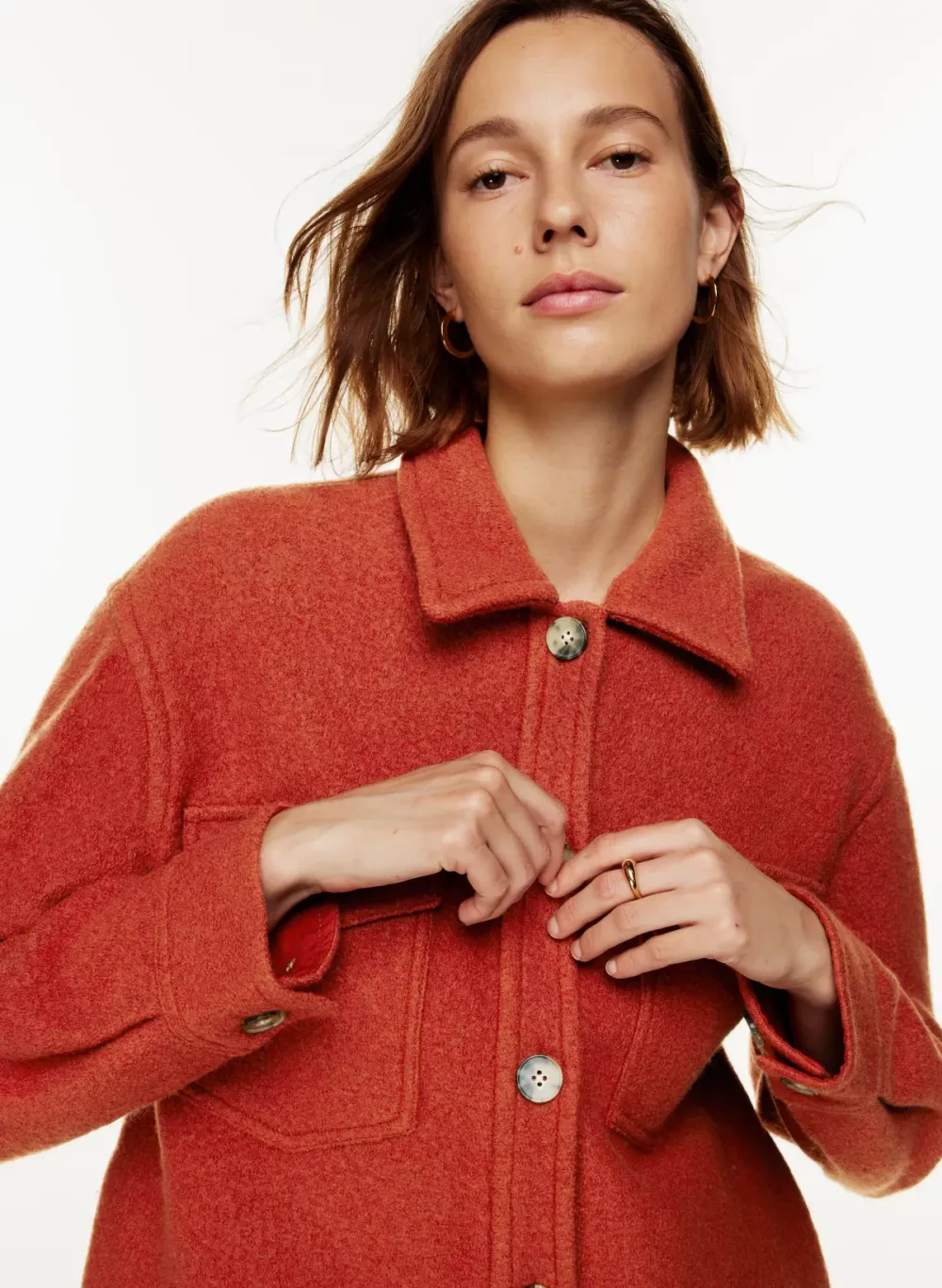 the gannaTM shirt jacket