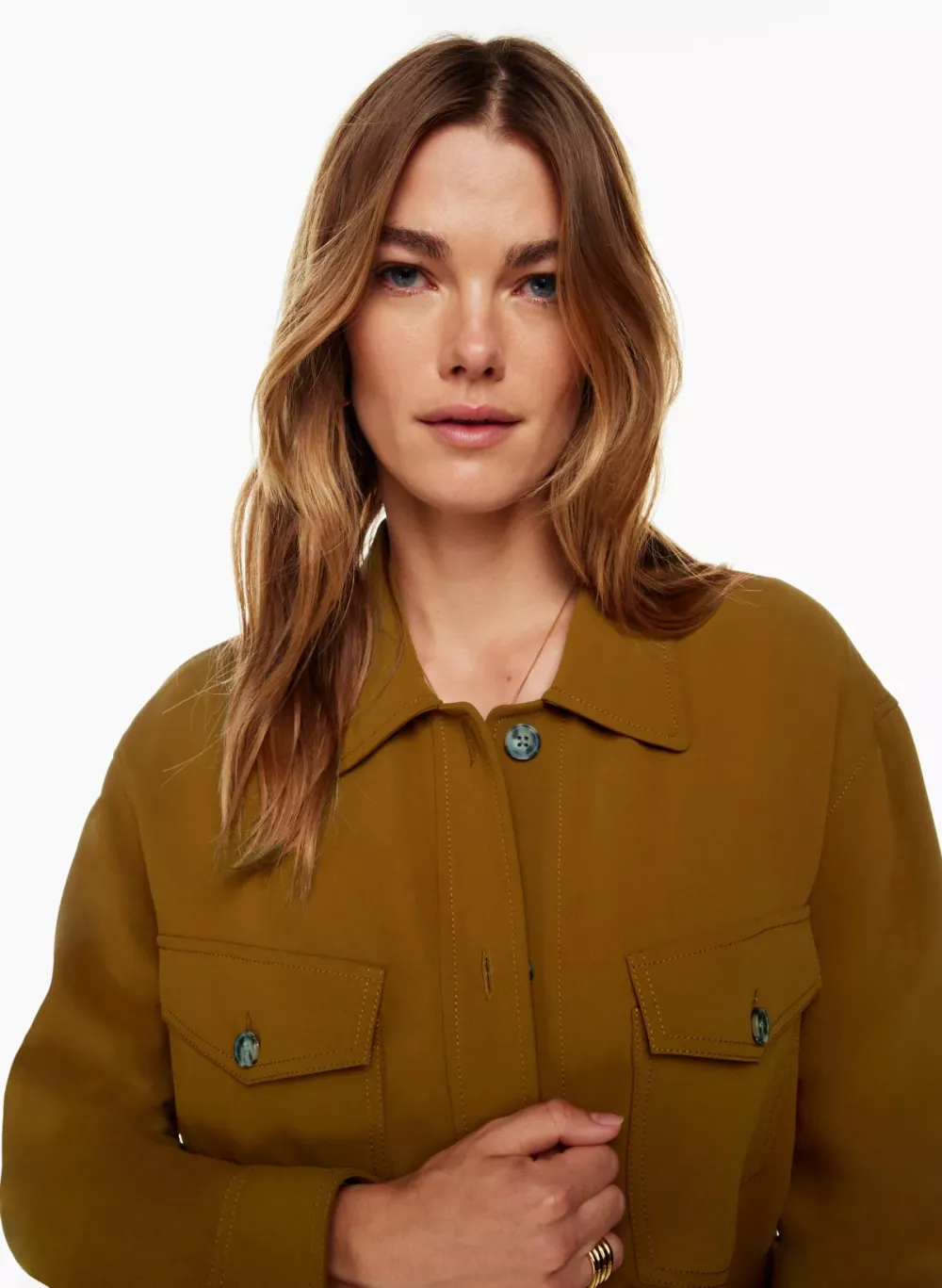 the gannaTM shirt jacket