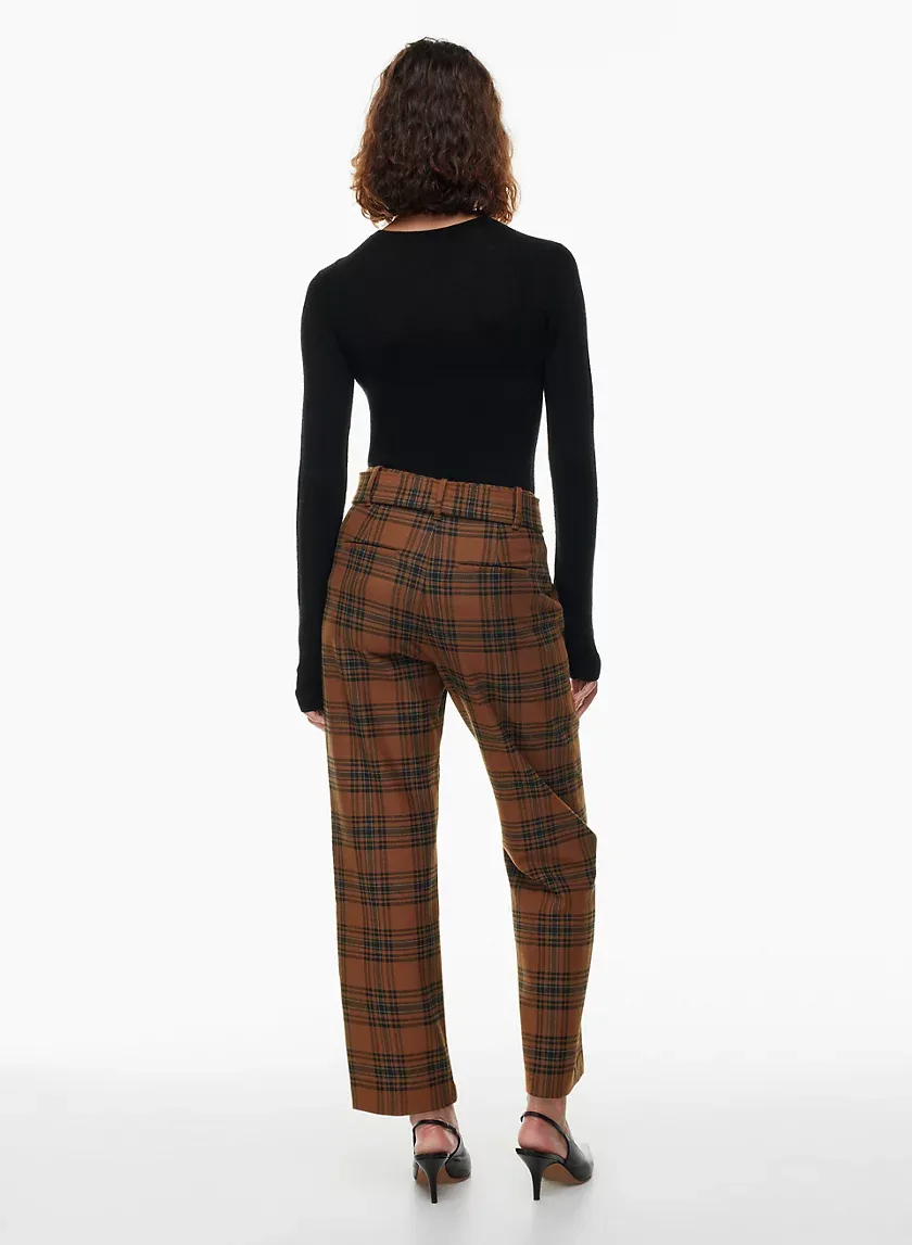 tie-front pant