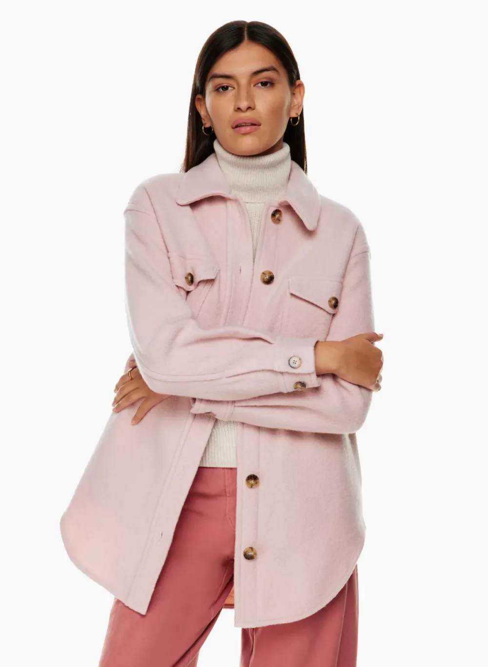 the gannaTM shirt jacket