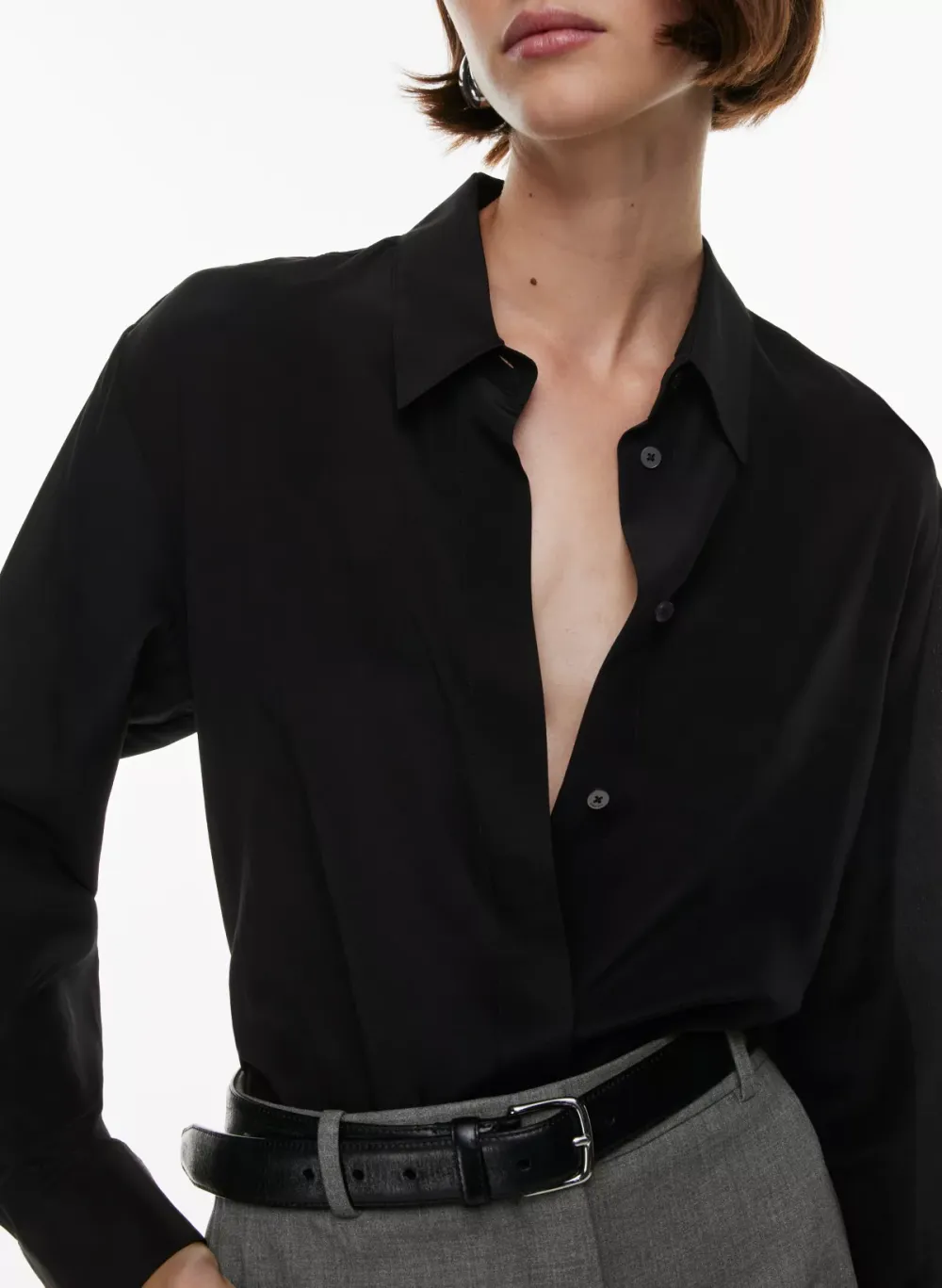 academy silk blouse
