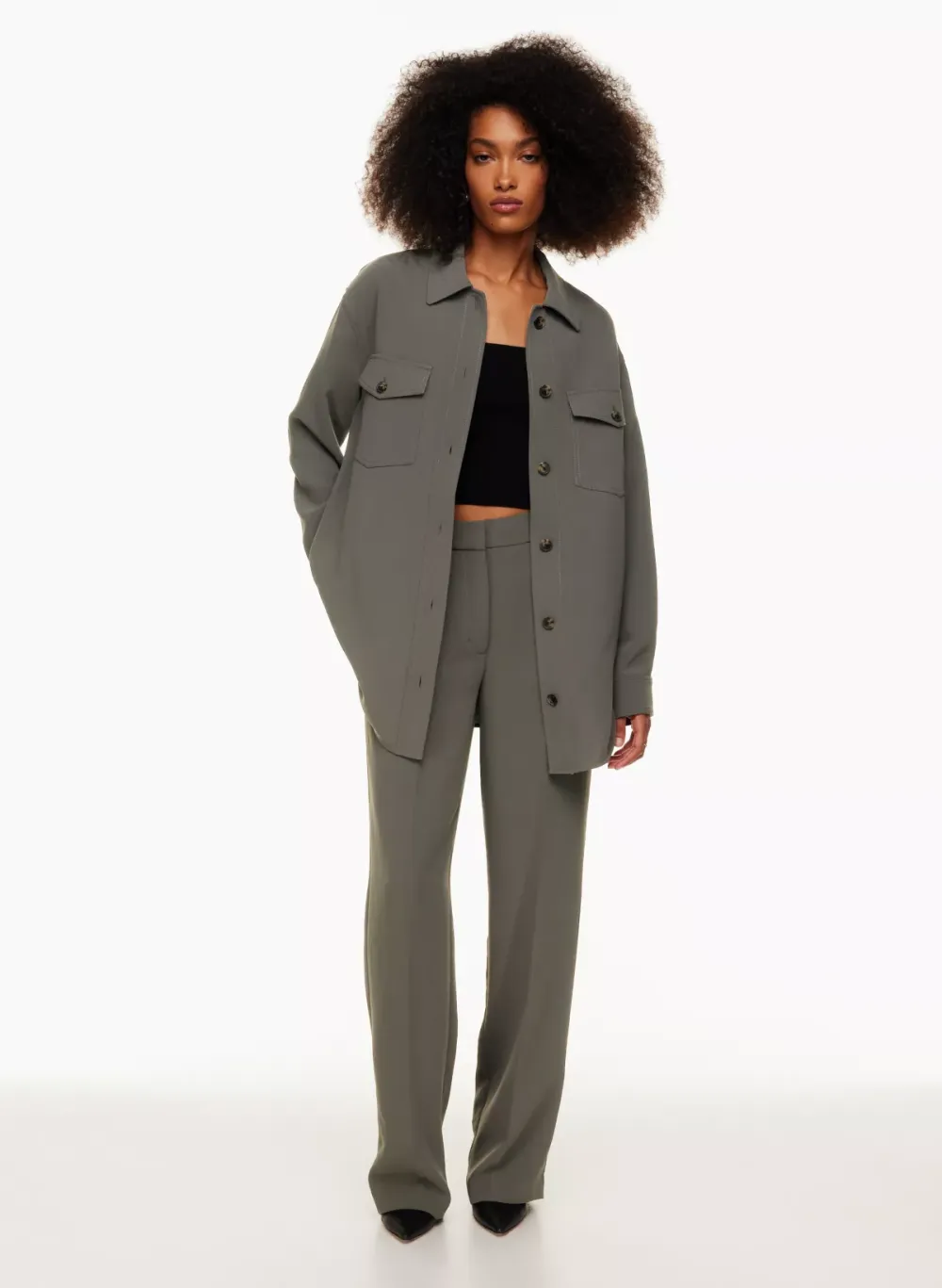 the gannaTM shirt jacket