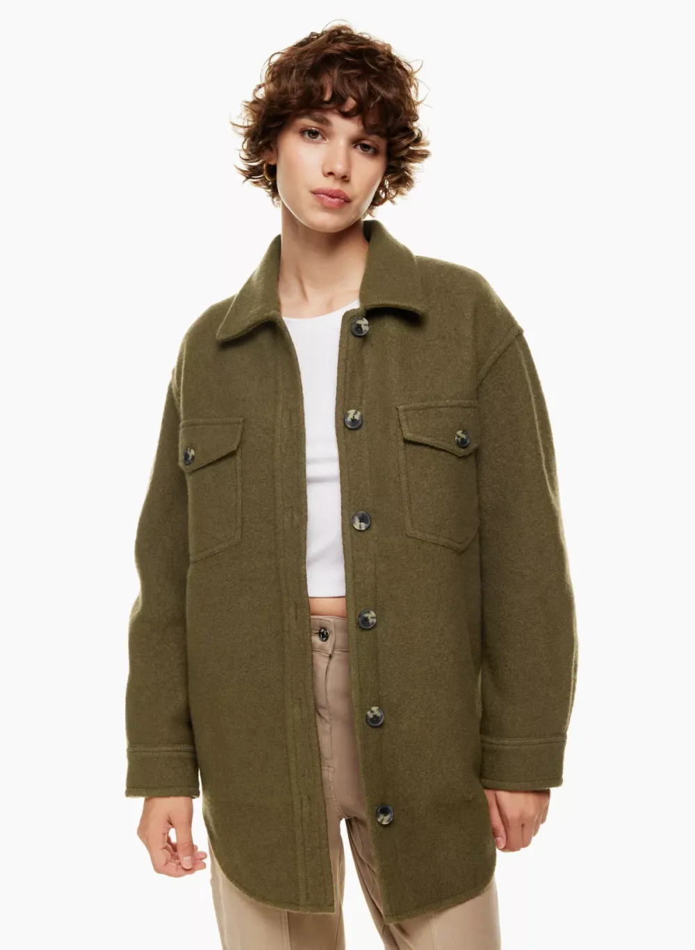 the gannaTM shirt jacket