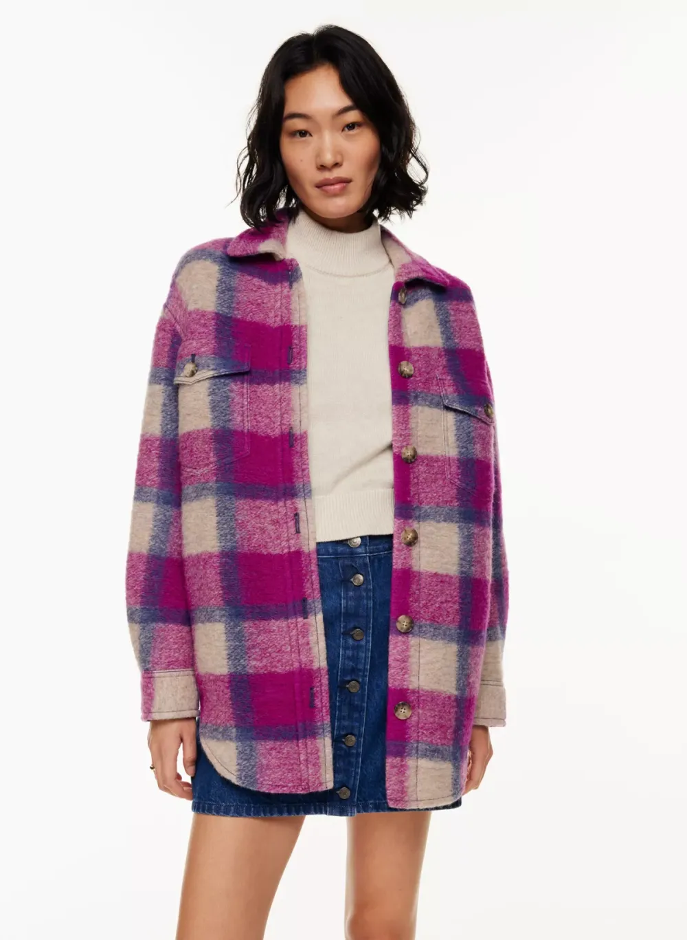 the gannaTM shirt jacket