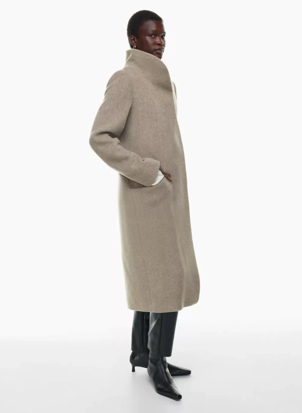 the cocoon long coat