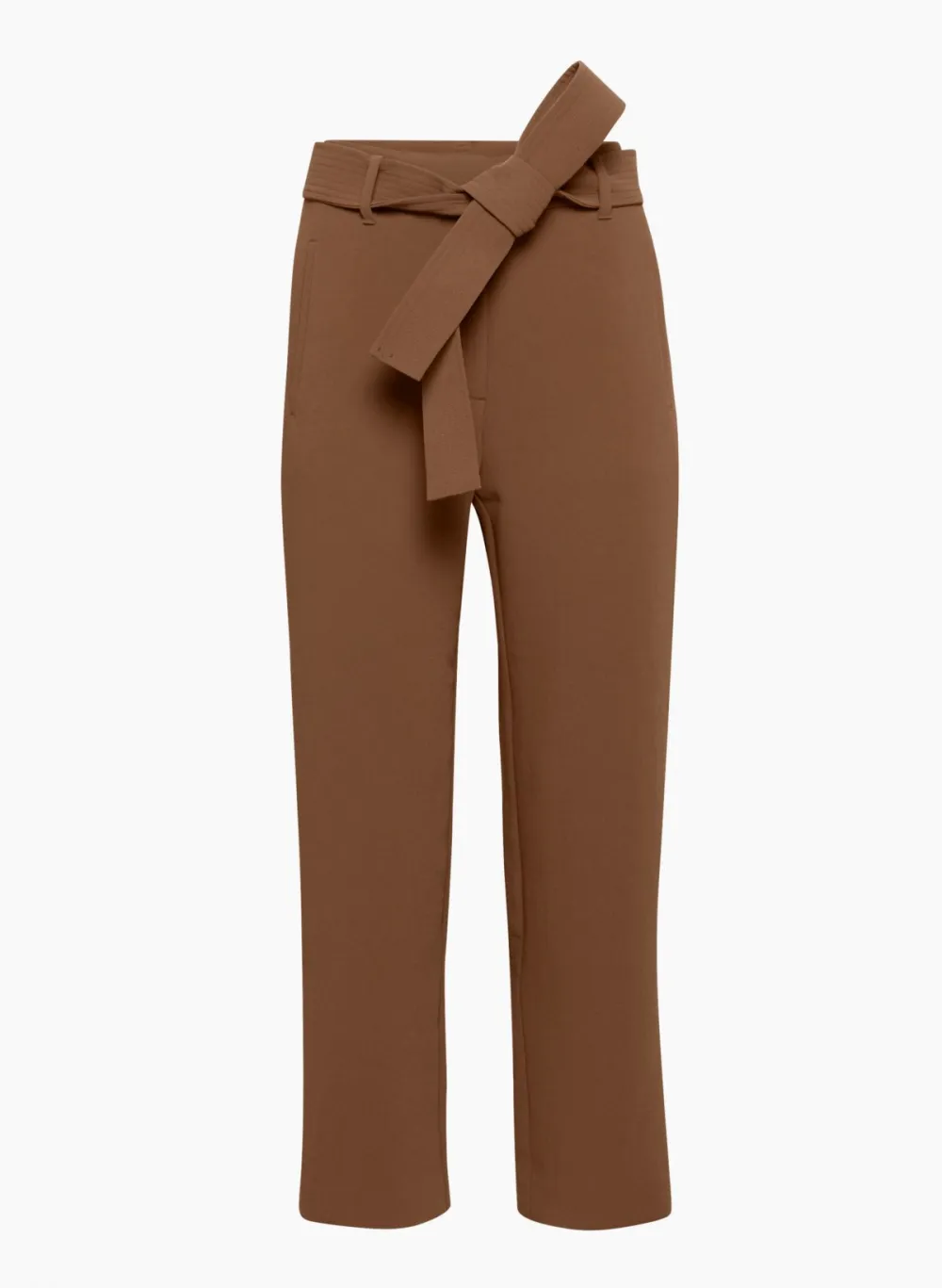 tie-front pant
