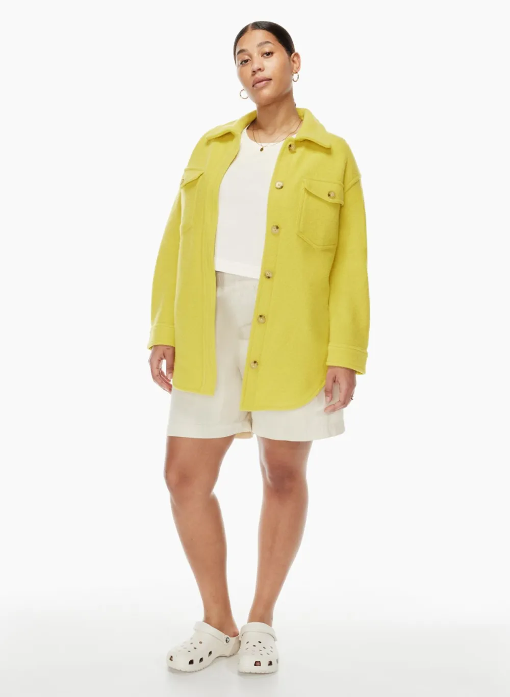 the gannaTM shirt jacket