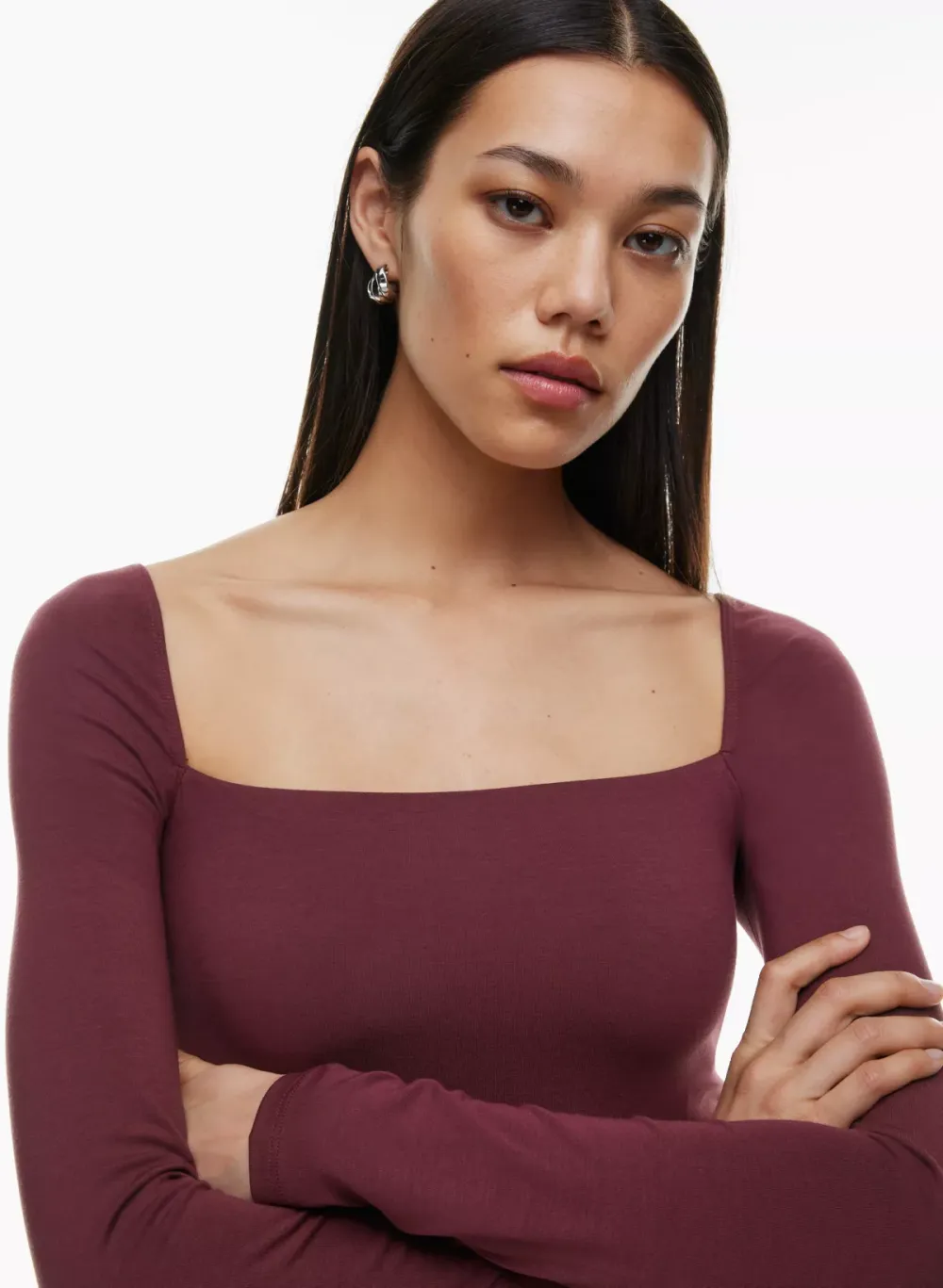 saturn longsleeve midi dress