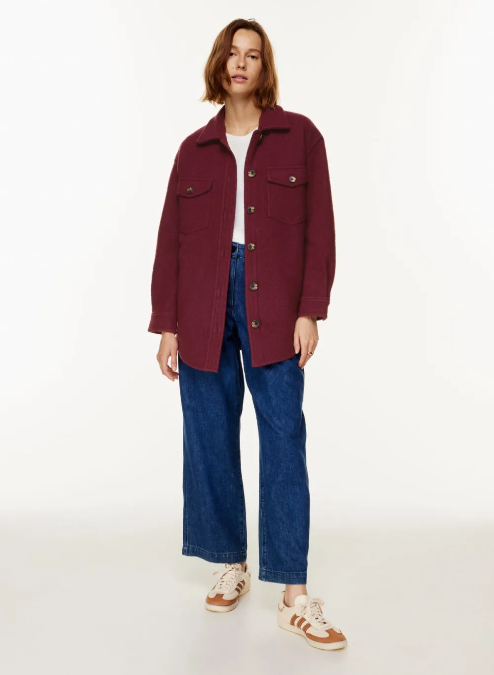 the gannaTM shirt jacket