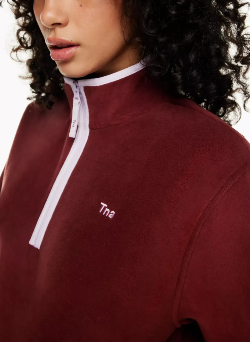 sno polar 1⁄4 zip hip sweater