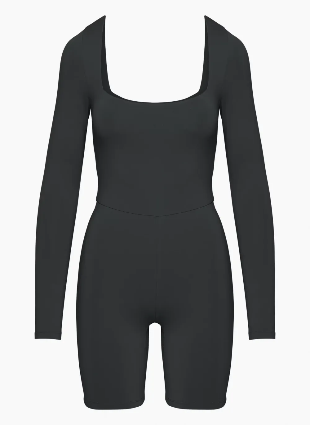 contour squareneck longsleeve romper