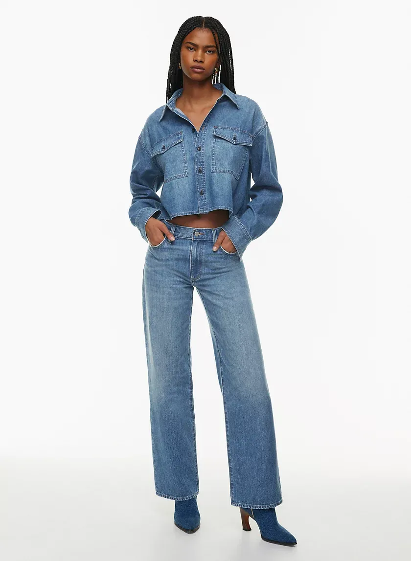 the '90s winona lo-rise wide jean