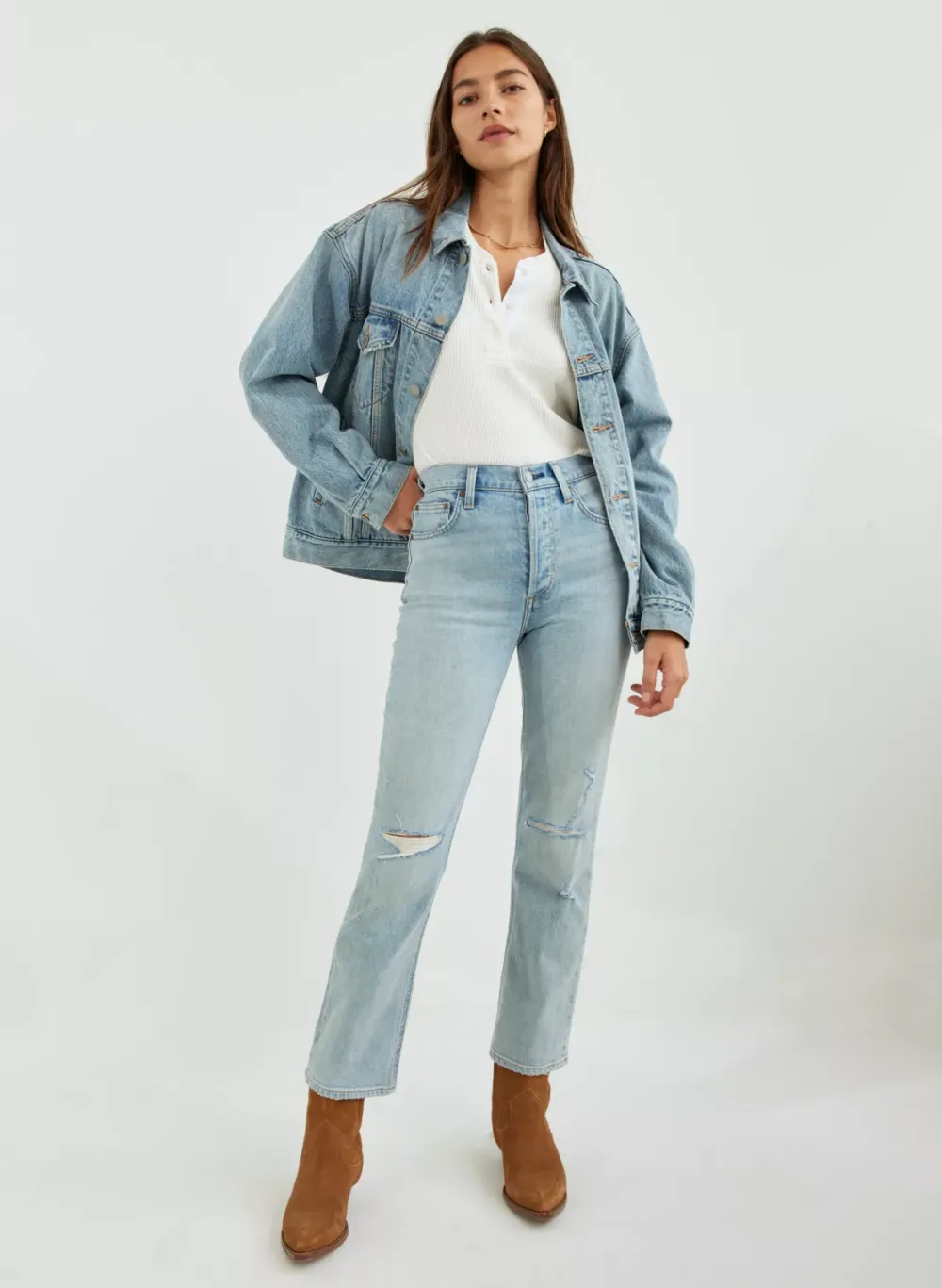 the arlo hi-rise straight jean