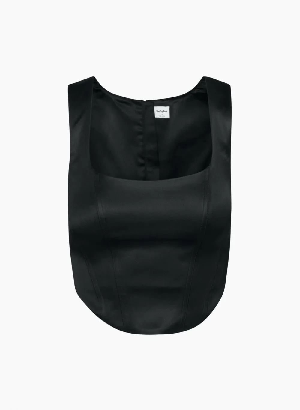 shiloh satin bustier