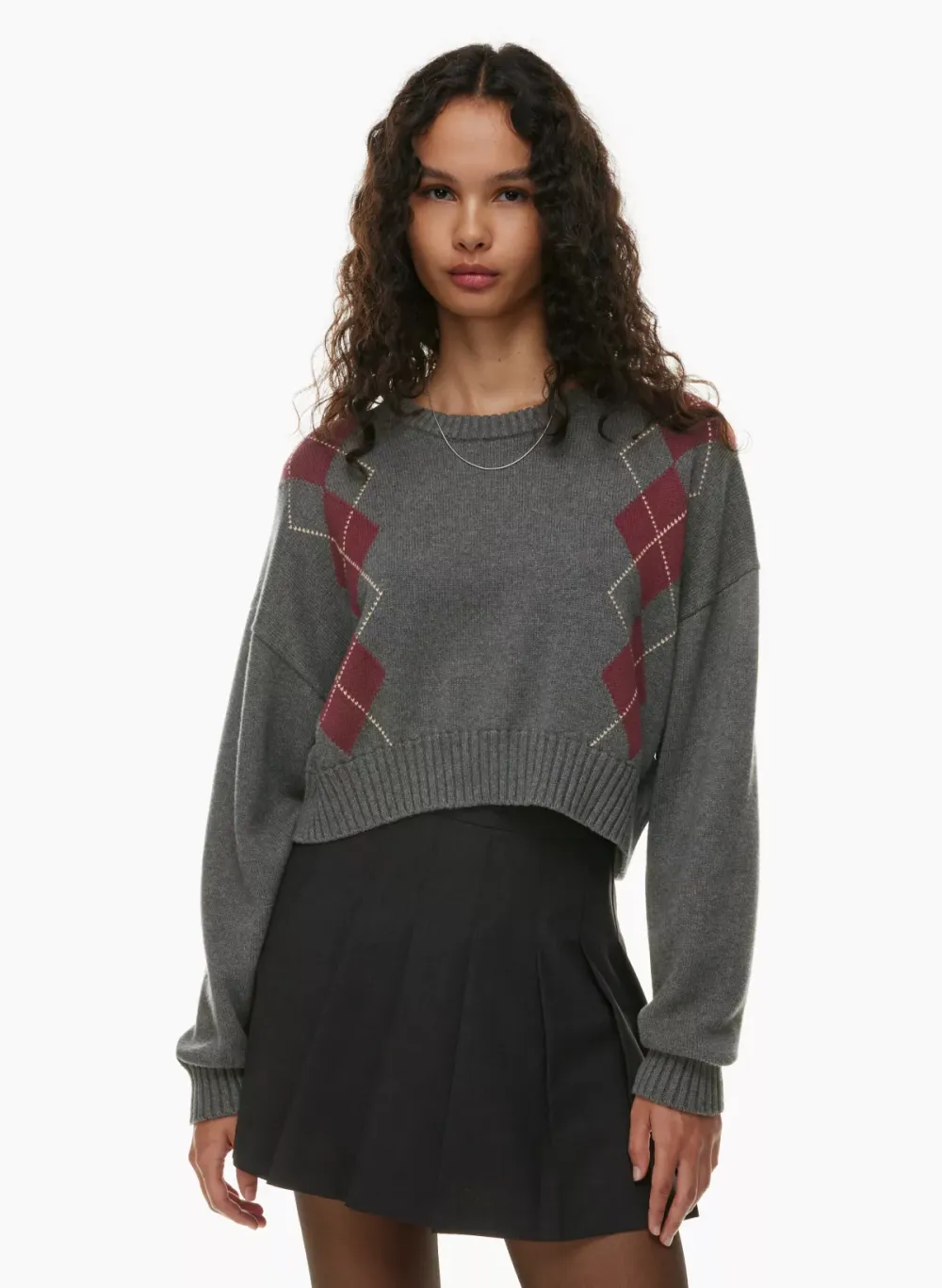 peggy cropped sweater