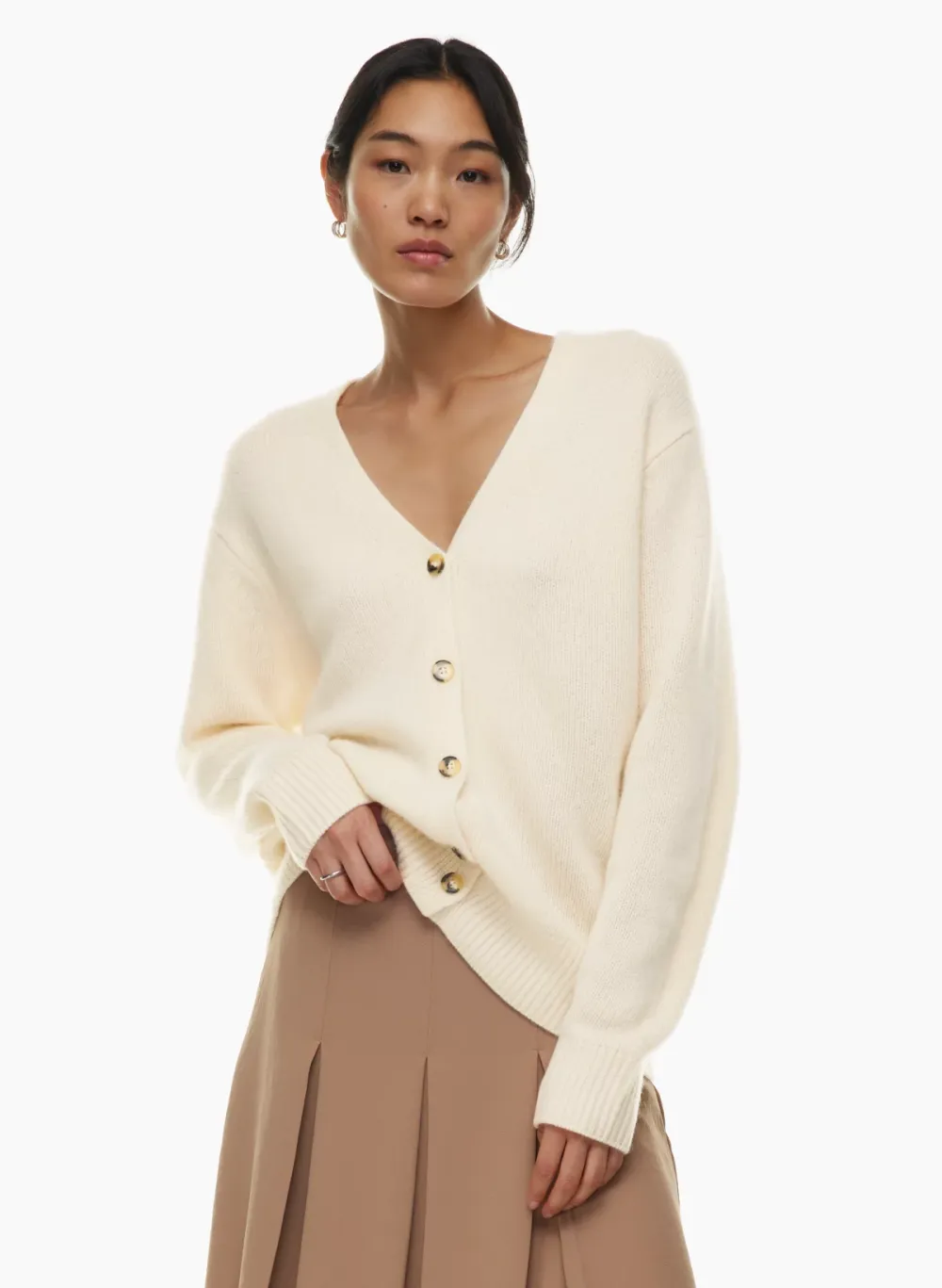 luxe cashmere parco sweater